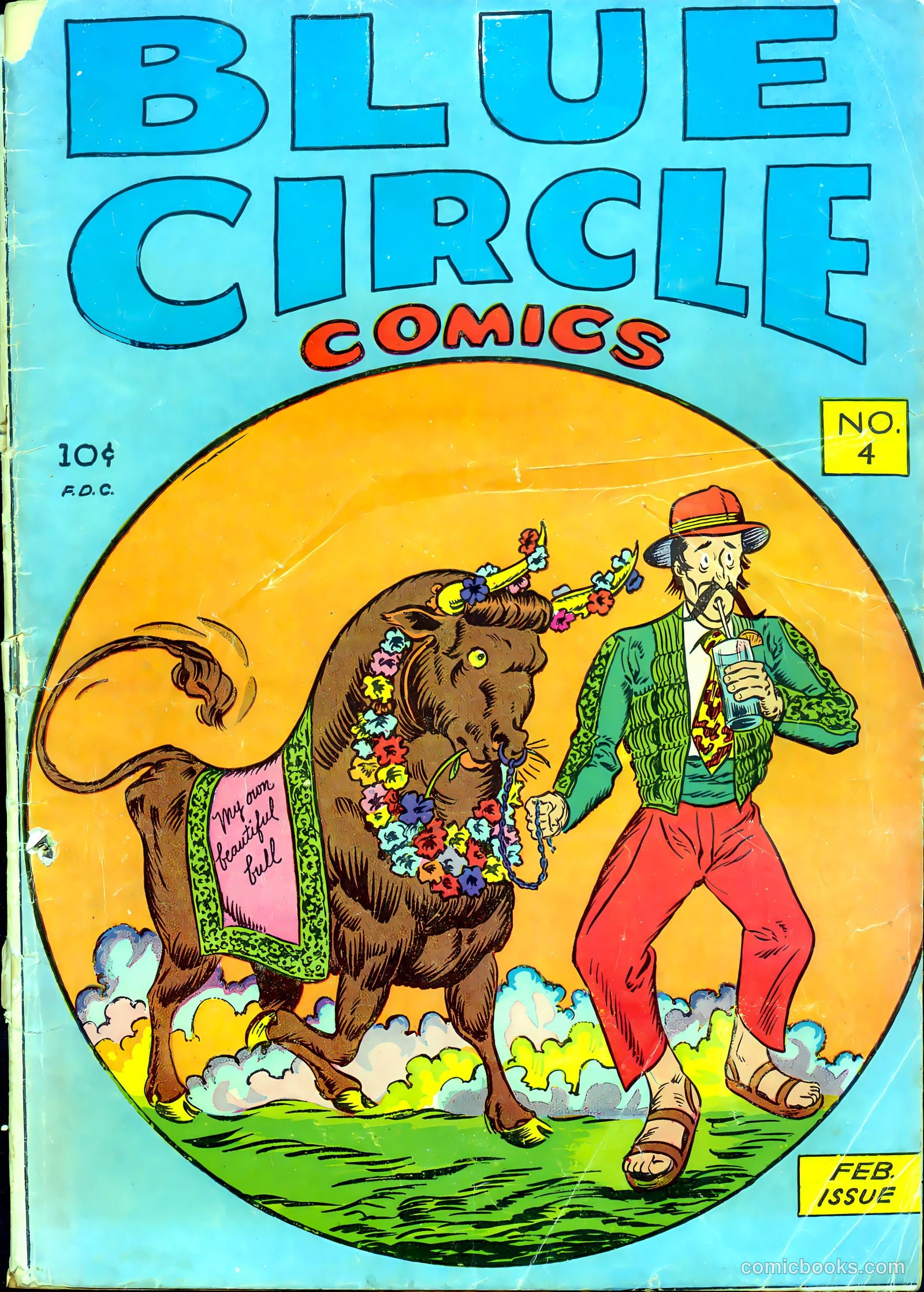 Blue Circle Comics #4