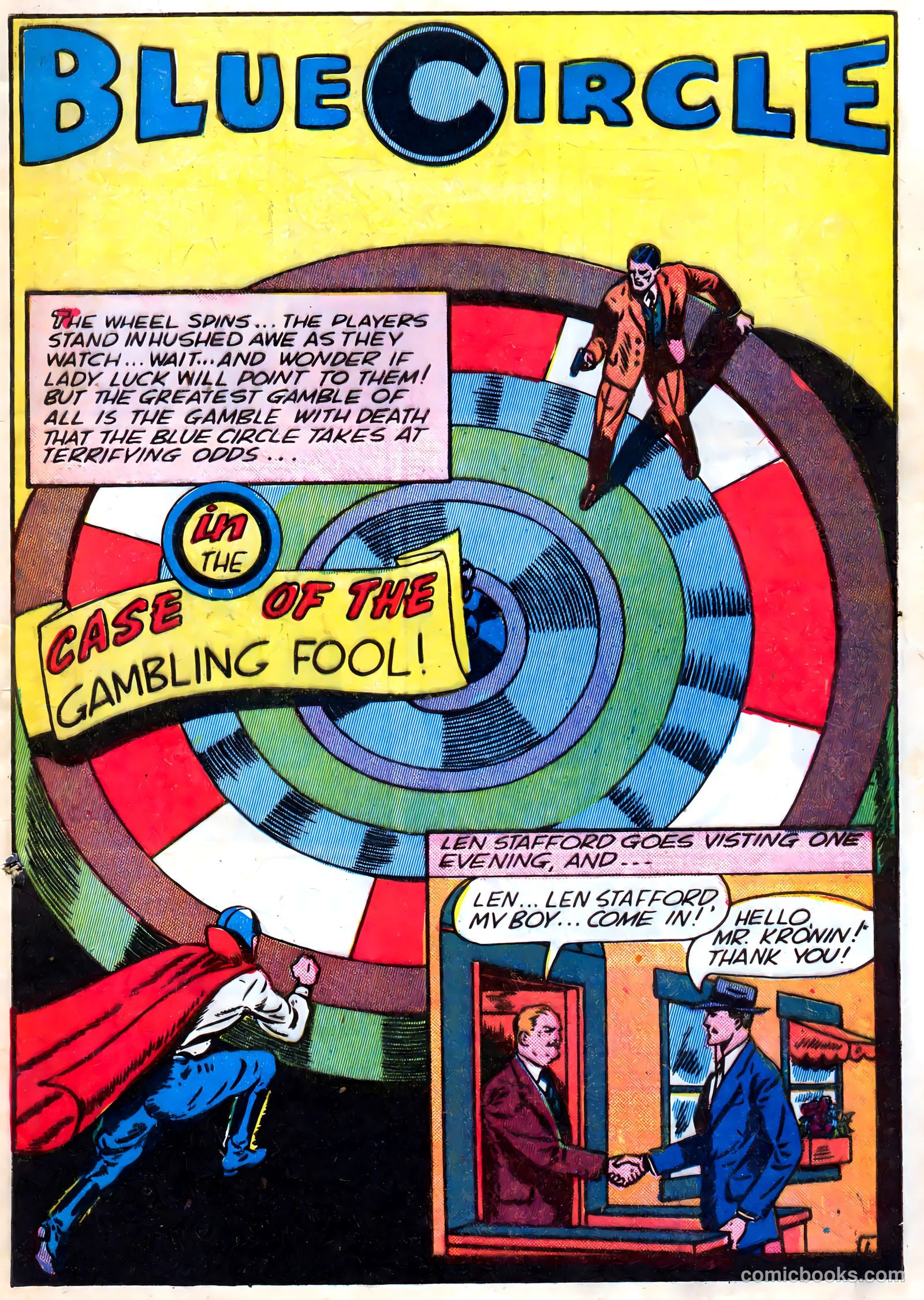Blue Circle Comics #4 (1944) — page 3 of 52