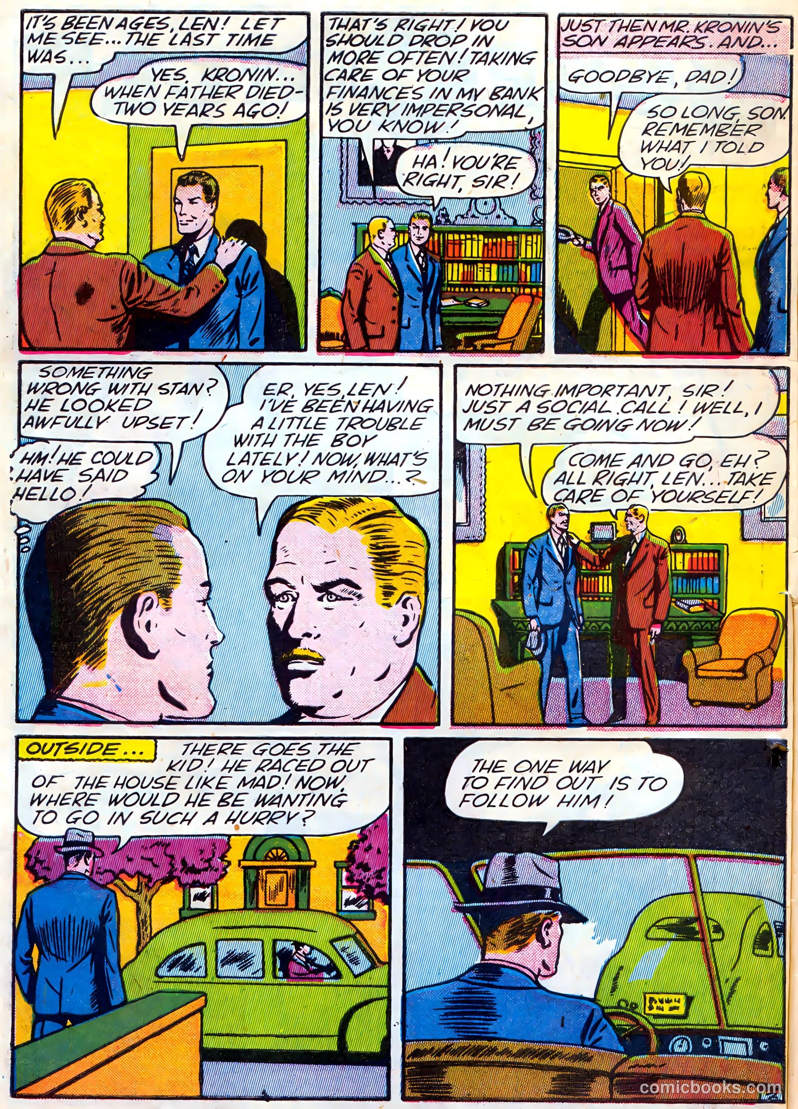 Blue Circle Comics #4 (1944) — page 4 of 52