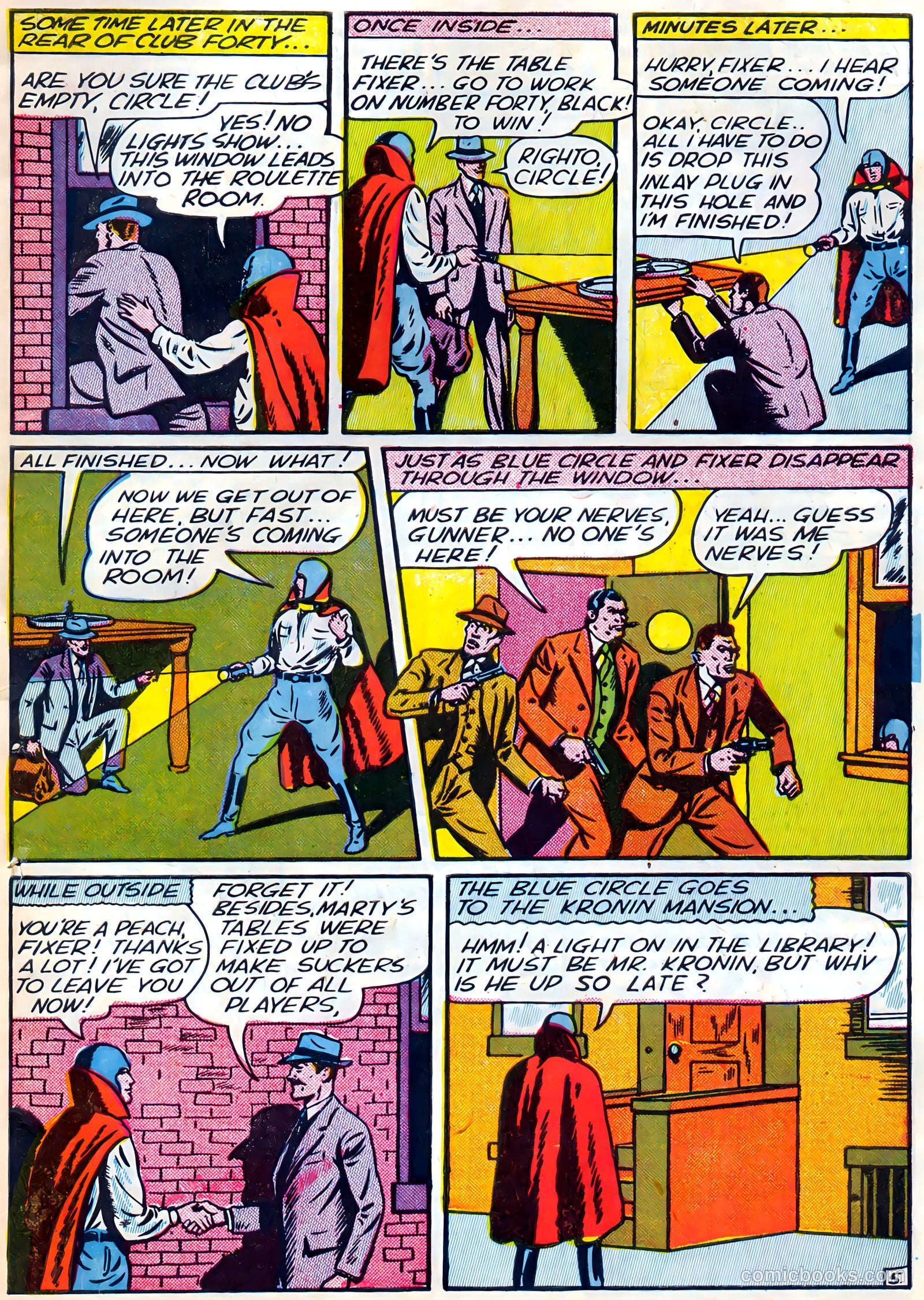 Blue Circle Comics #4 (1944) — page 7 of 52