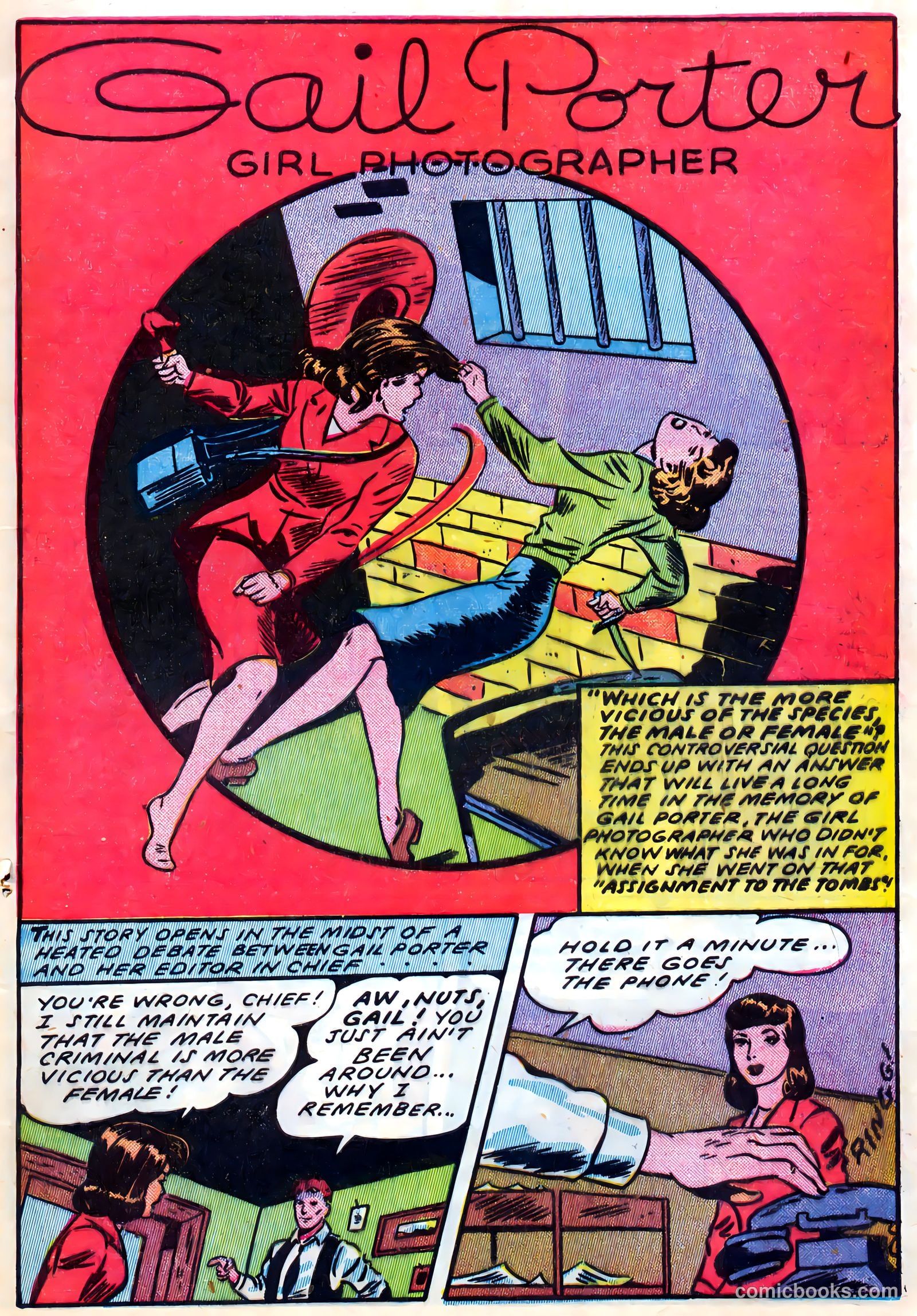 Blue Circle Comics #4 (1944) — page 11 of 52