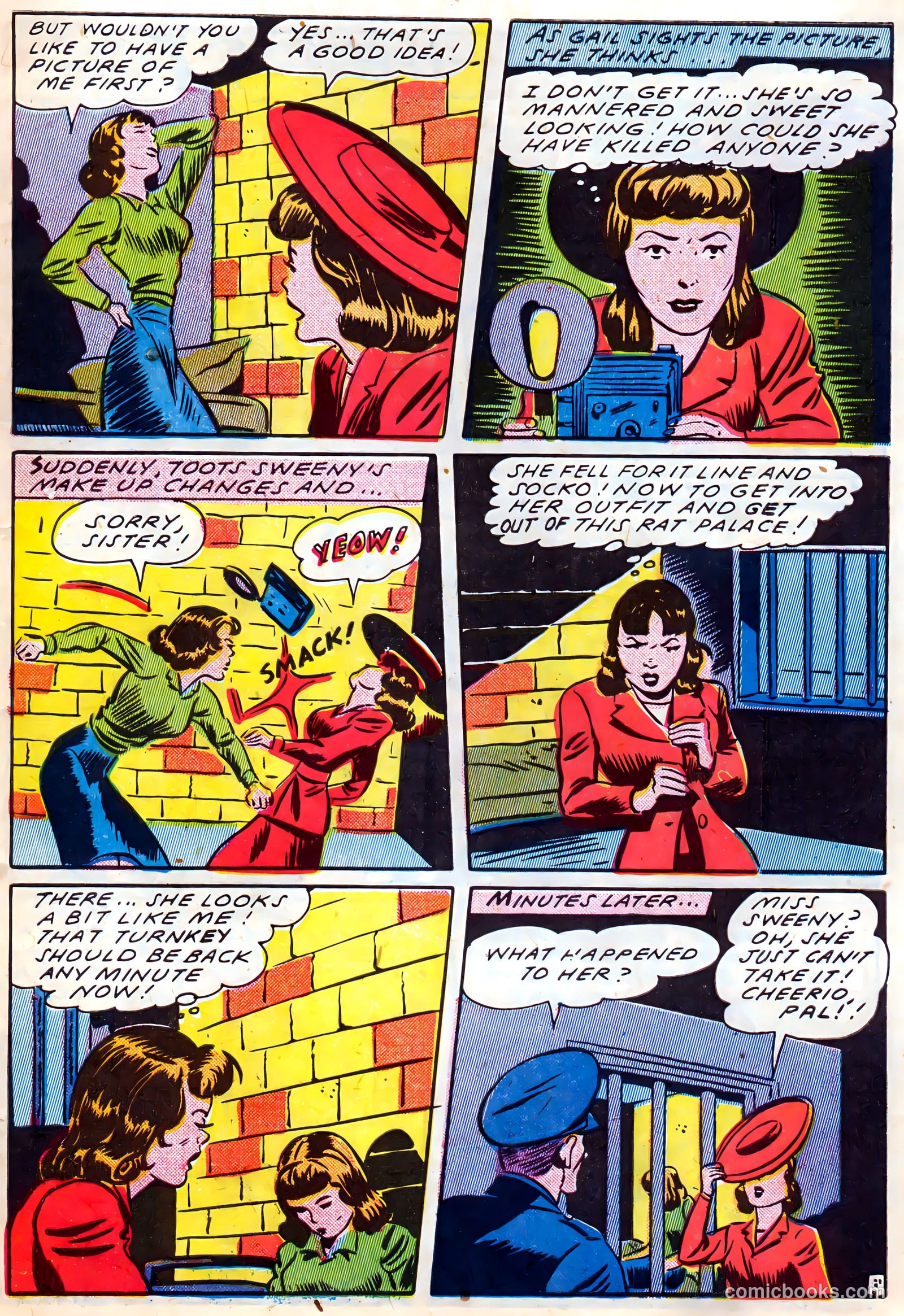 Blue Circle Comics #4 (1944) — page 13 of 52
