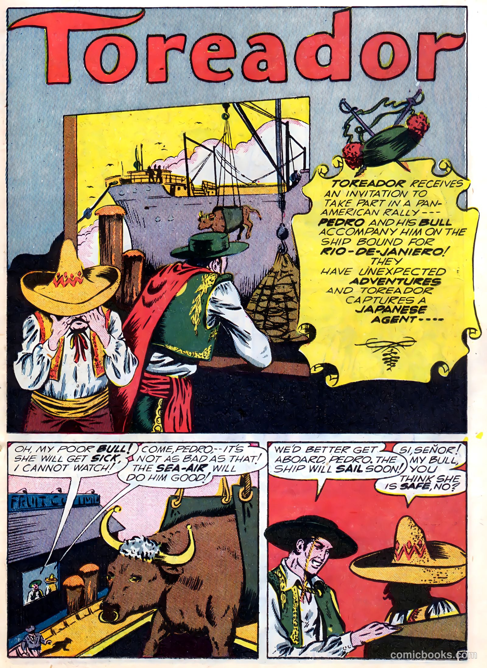 Blue Circle Comics #4 (1944) — page 17 of 52