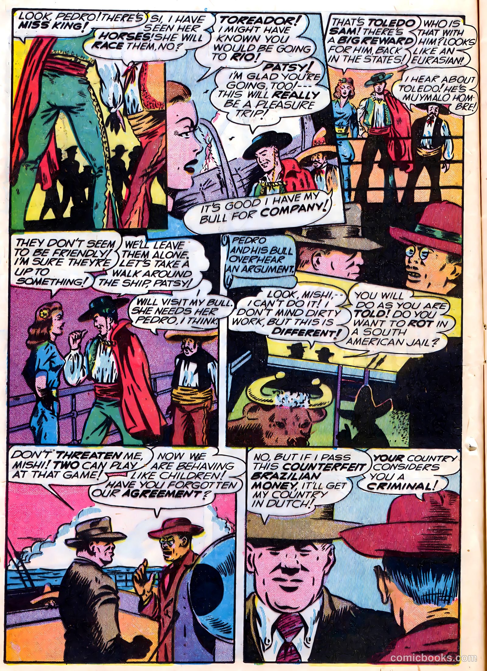 Blue Circle Comics #4 (1944) — page 18 of 52