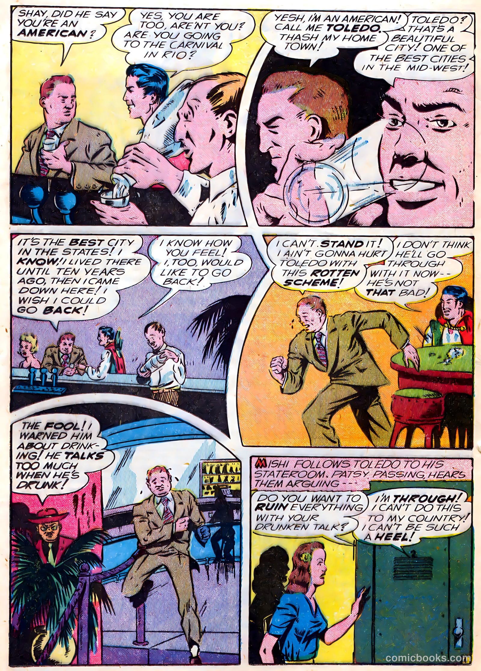 Blue Circle Comics #4 (1944) — page 20 of 52