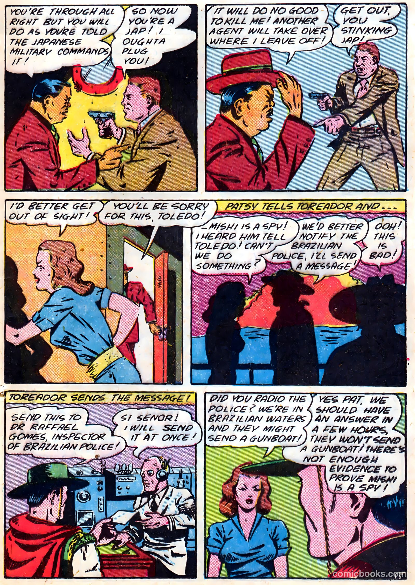 Blue Circle Comics #4 (1944) — page 21 of 52