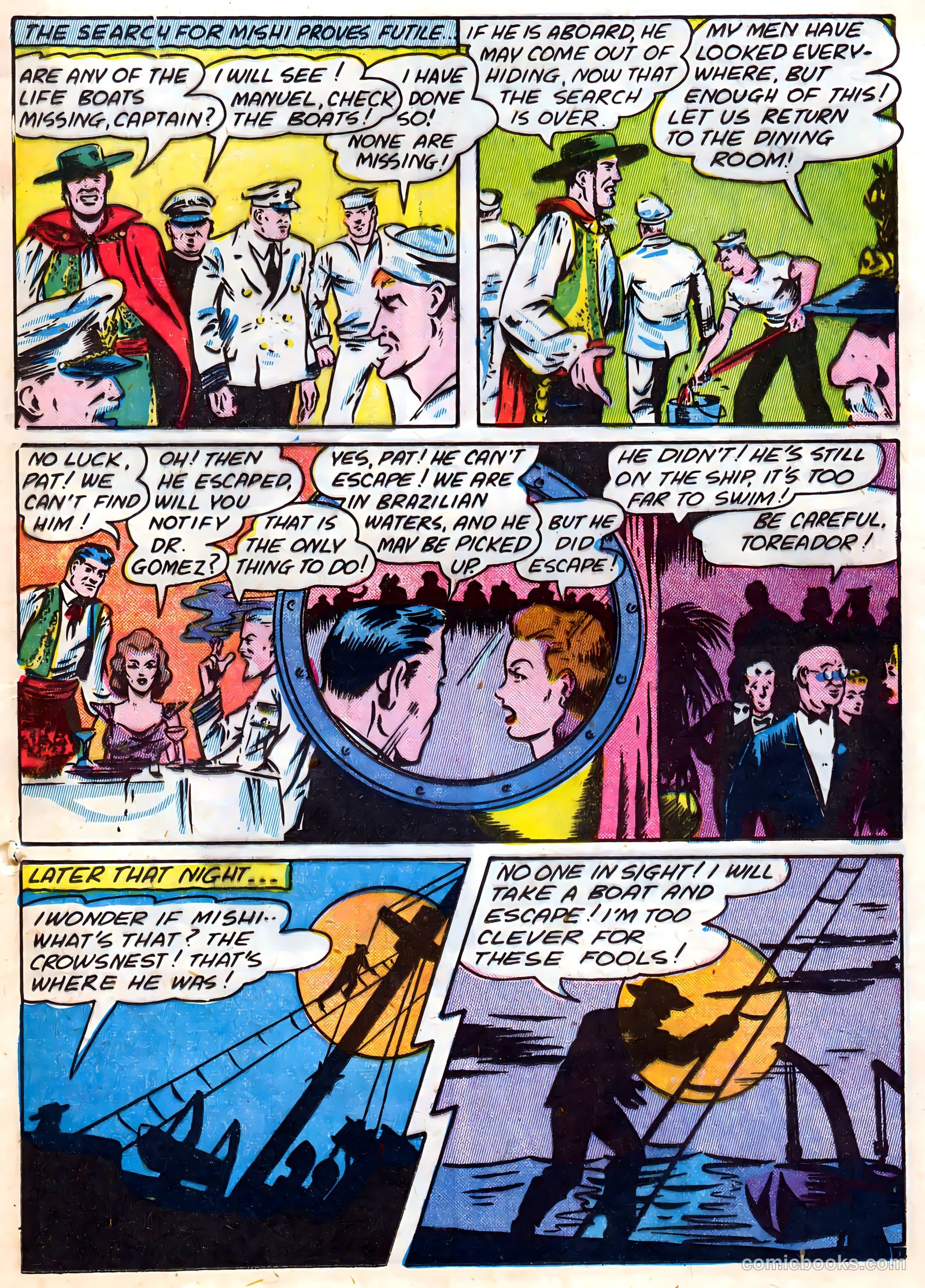 Blue Circle Comics #4 (1944) — page 23 of 52