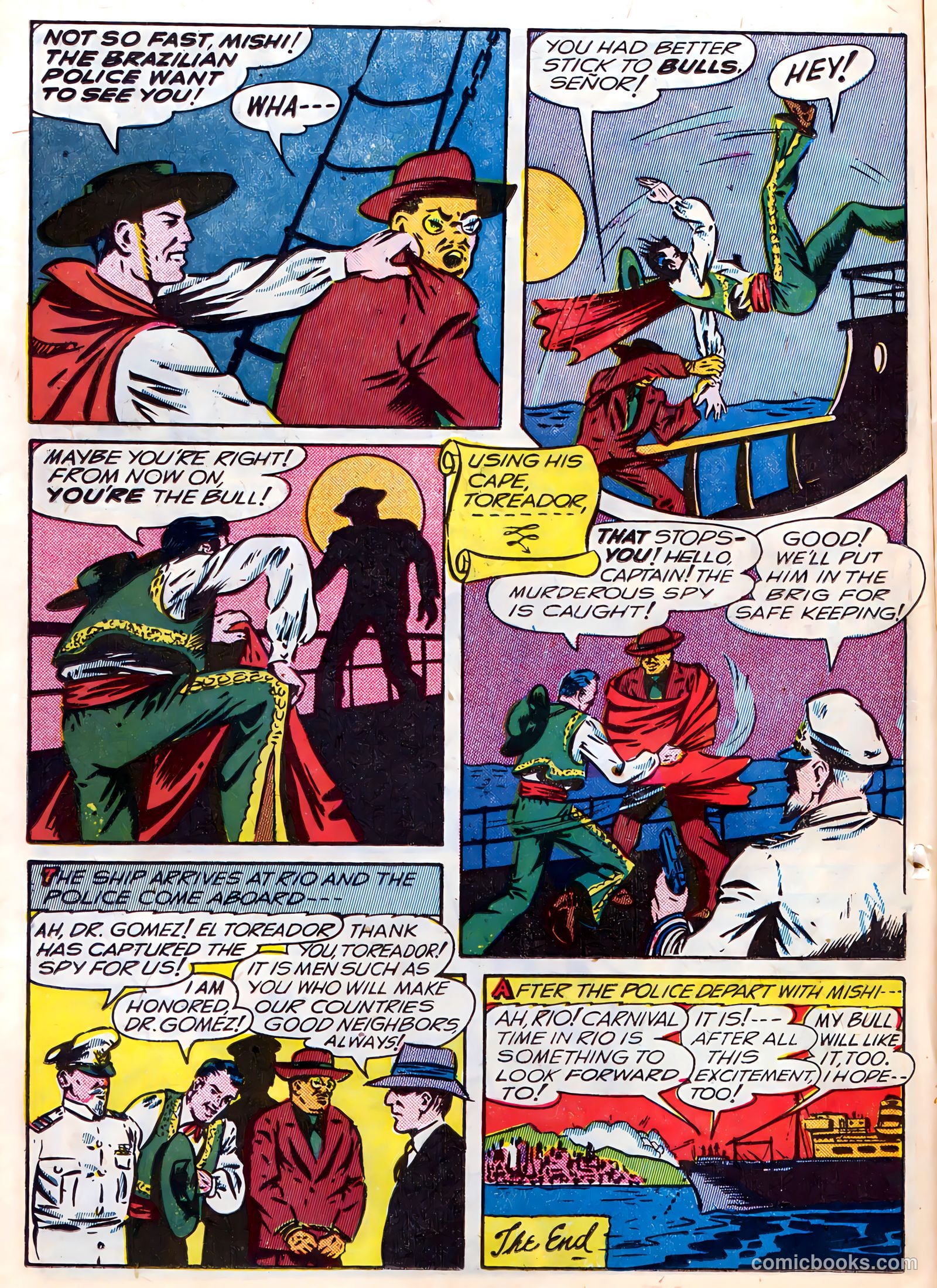 Blue Circle Comics #4 (1944) — page 24 of 52