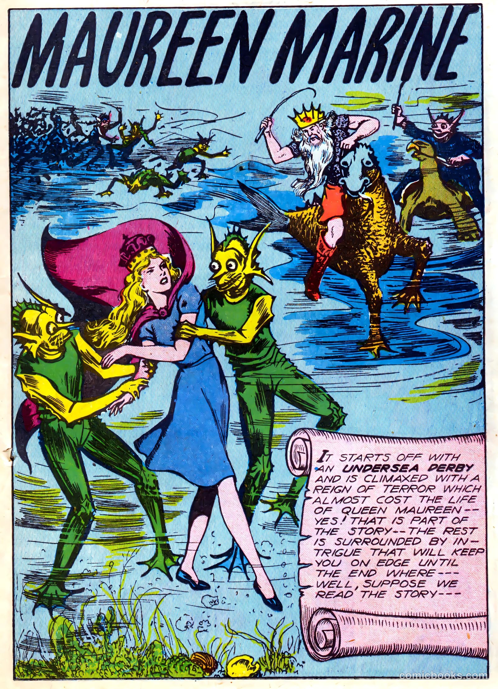Blue Circle Comics #4 (1944) — page 25 of 52
