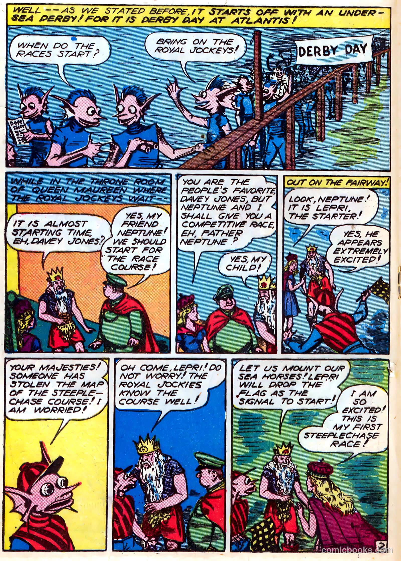Blue Circle Comics #4 (1944) — page 26 of 52