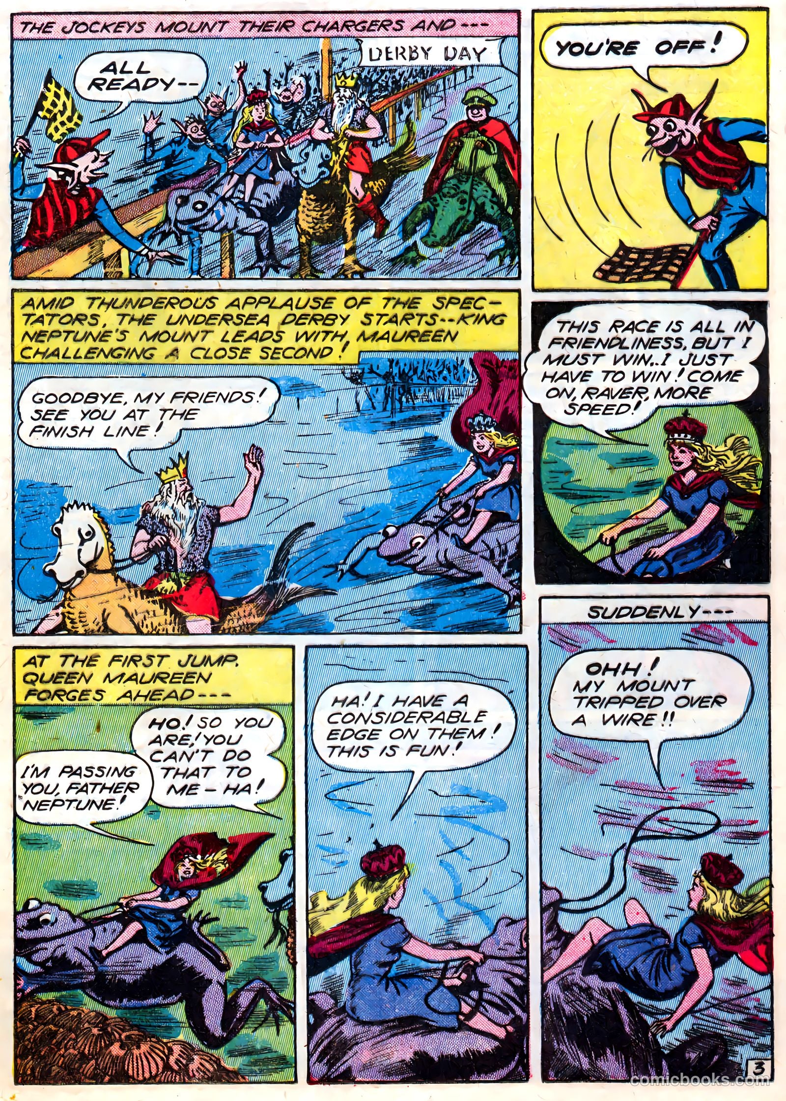 Blue Circle Comics #4 (1944) — page 27 of 52