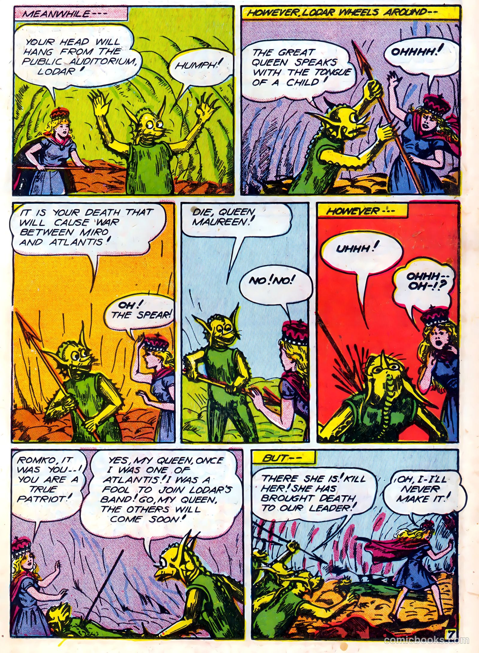 Blue Circle Comics #4 (1944) — page 31 of 52