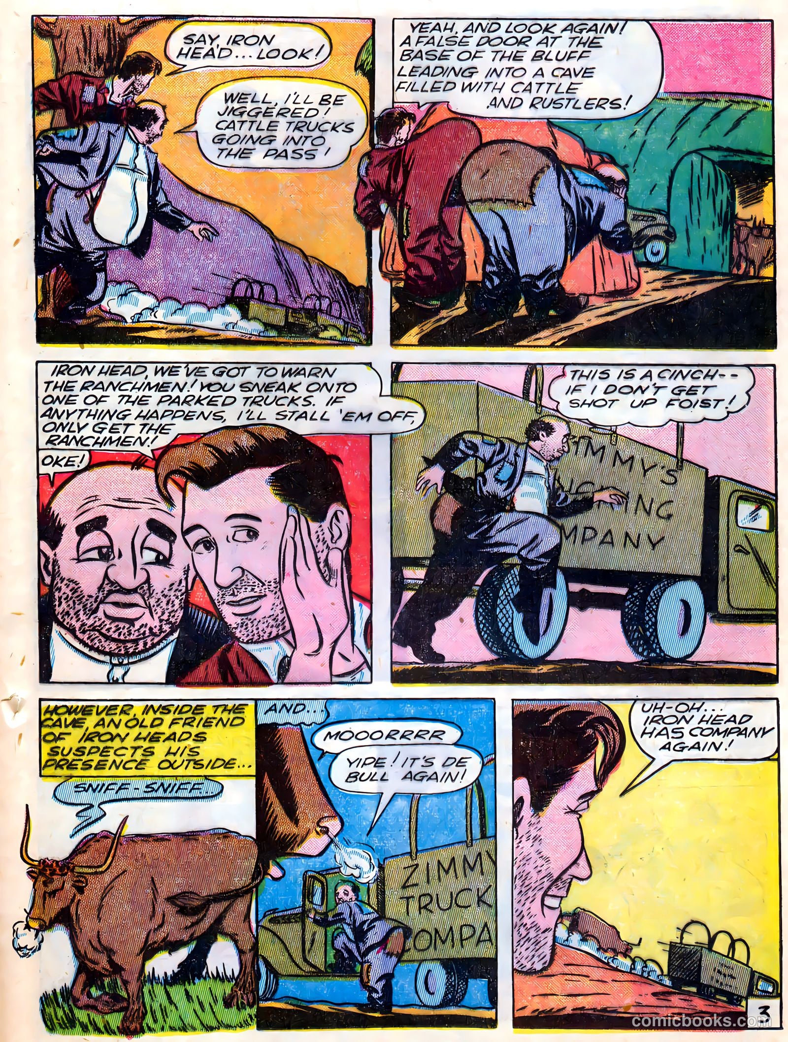 Blue Circle Comics #4 (1944) — page 35 of 52