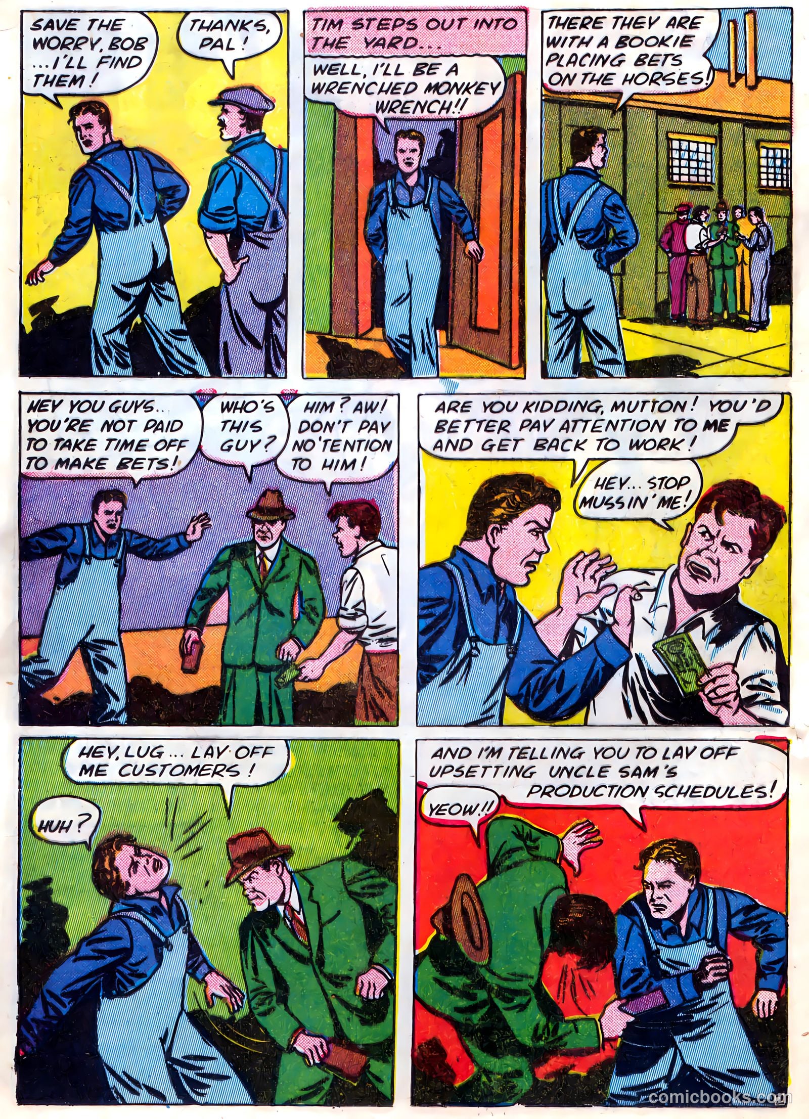Blue Circle Comics #4 (1944) — page 38 of 52