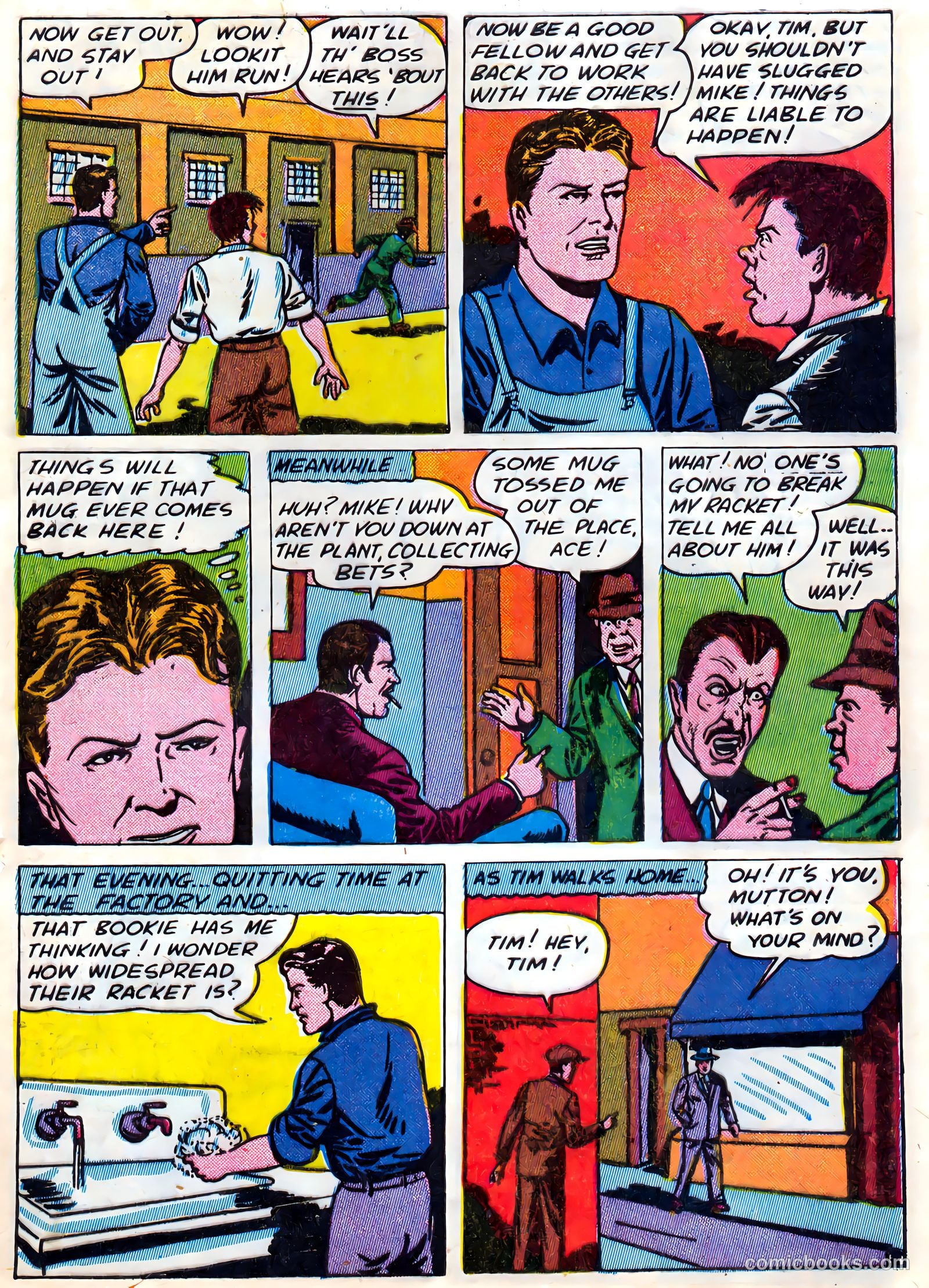 Blue Circle Comics #4 (1944) — page 39 of 52
