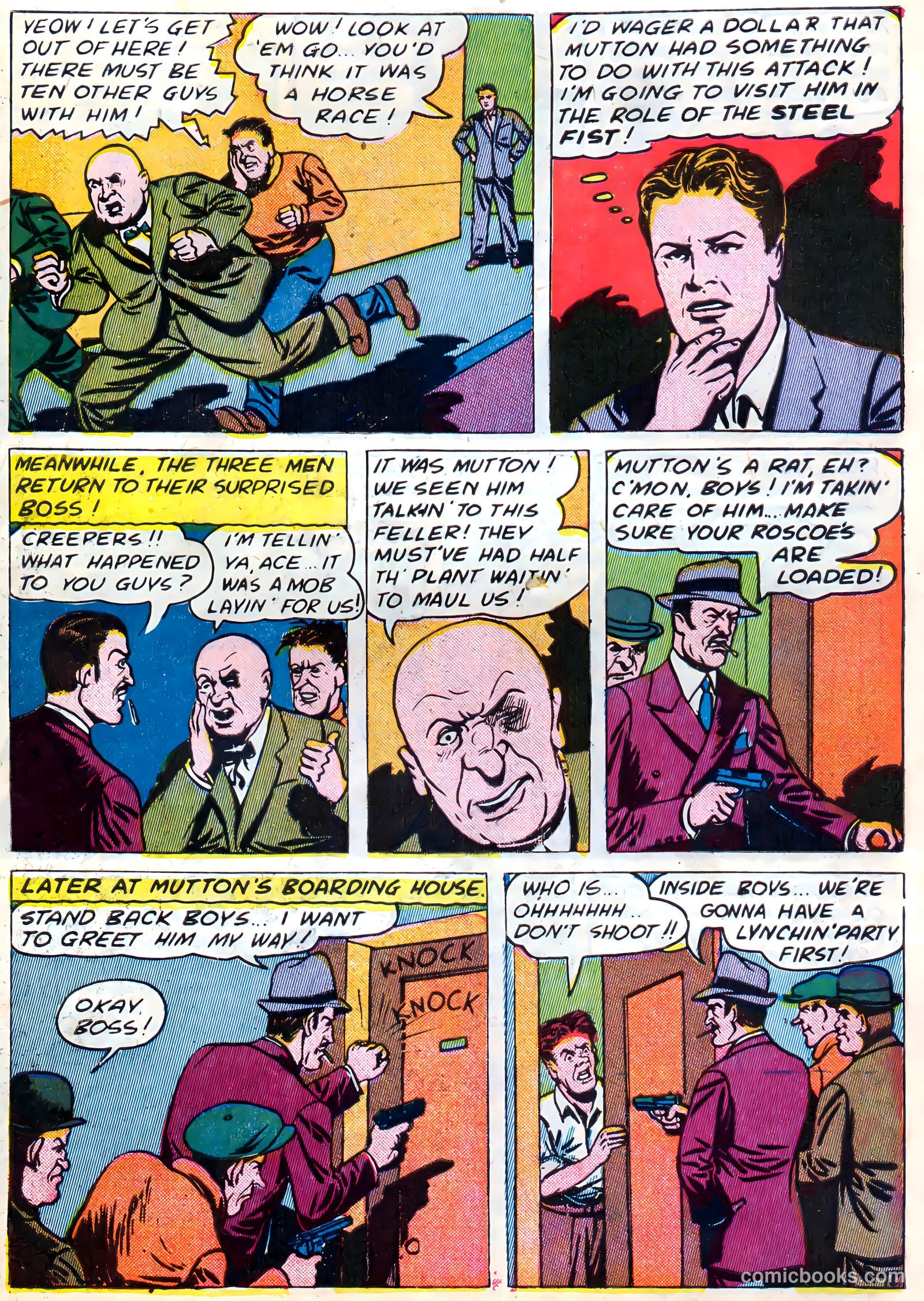 Blue Circle Comics #4 (1944) — page 41 of 52