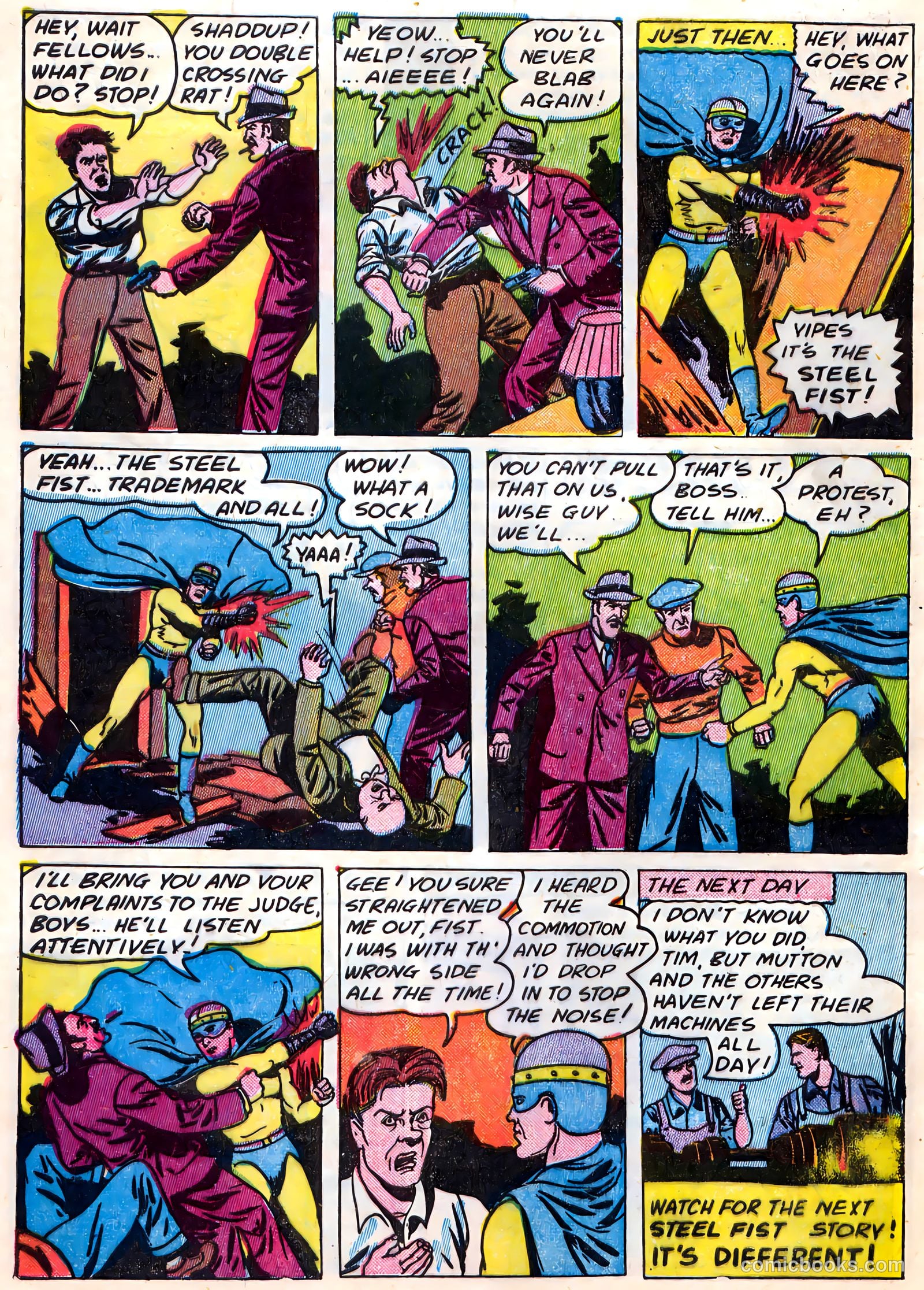 Blue Circle Comics #4 (1944) — page 42 of 52