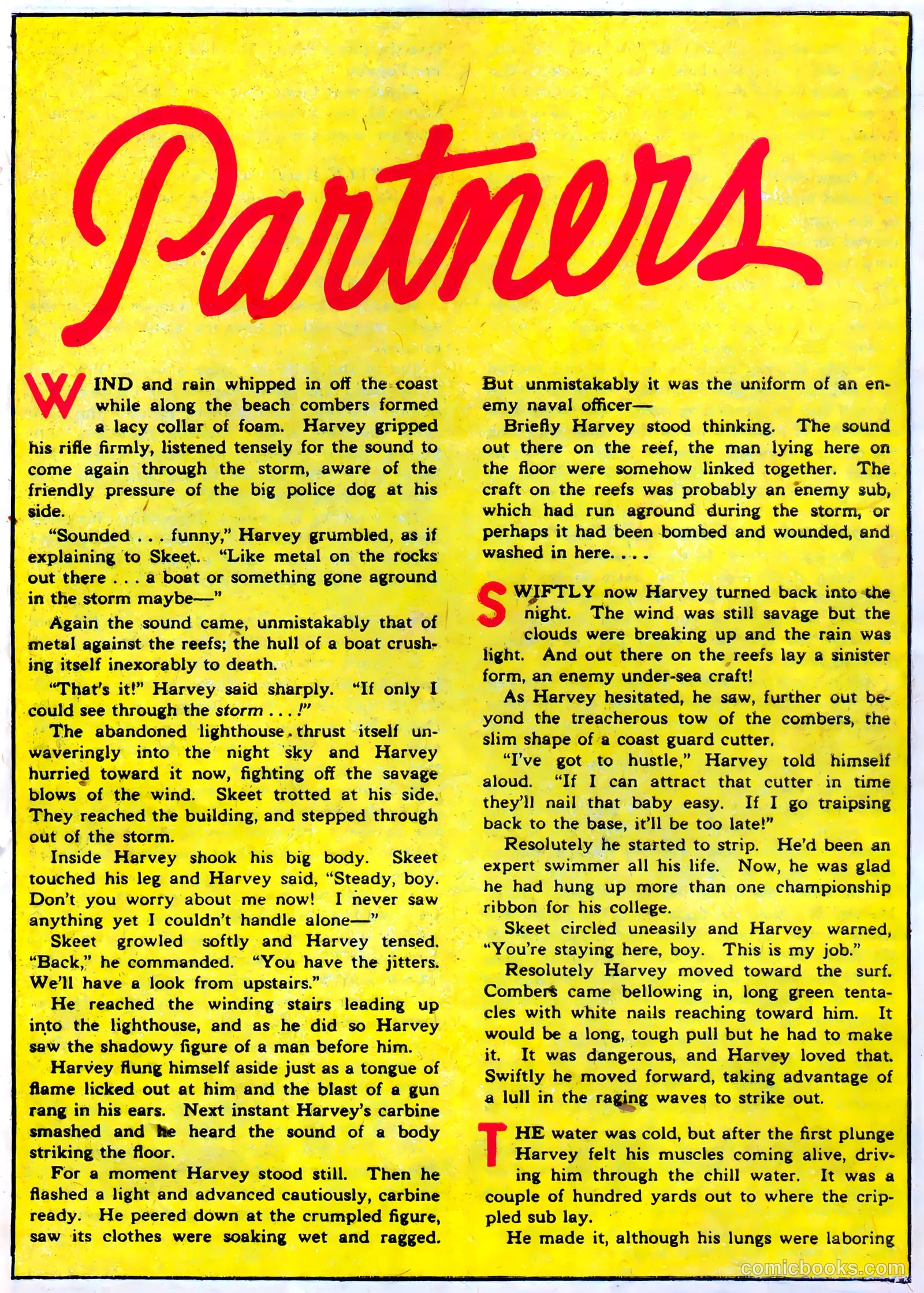 Blue Circle Comics #4 (1944) — page 43 of 52