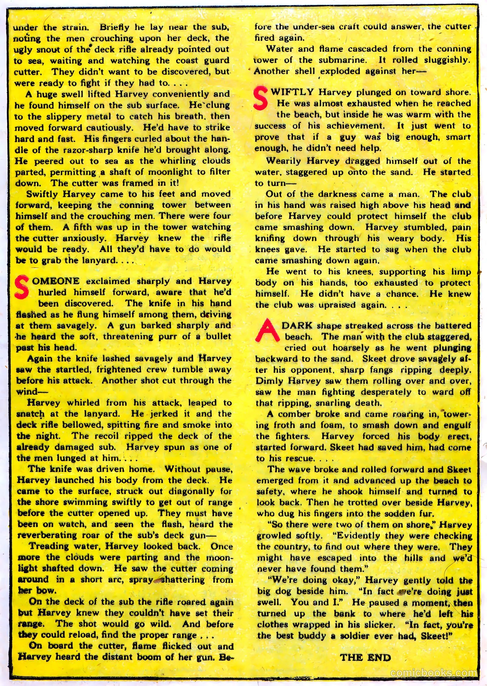 Blue Circle Comics #4 (1944) — page 44 of 52