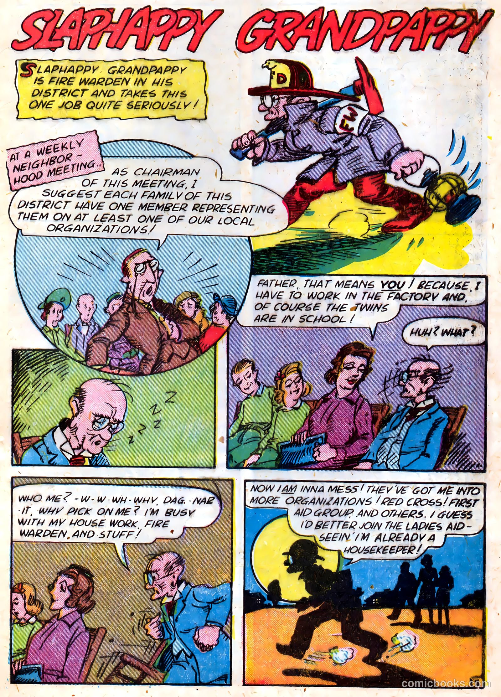 Blue Circle Comics #4 (1944) — page 45 of 52