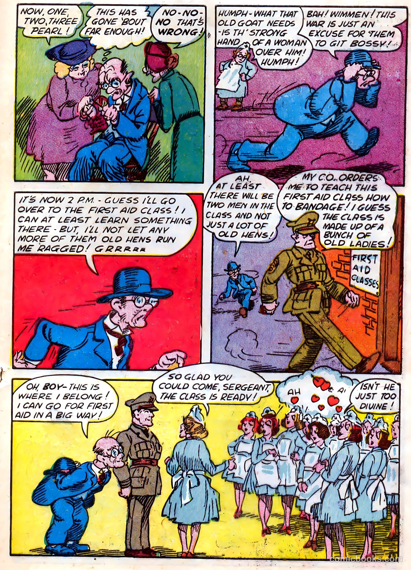 Blue Circle Comics #4 (1944) — page 47 of 52