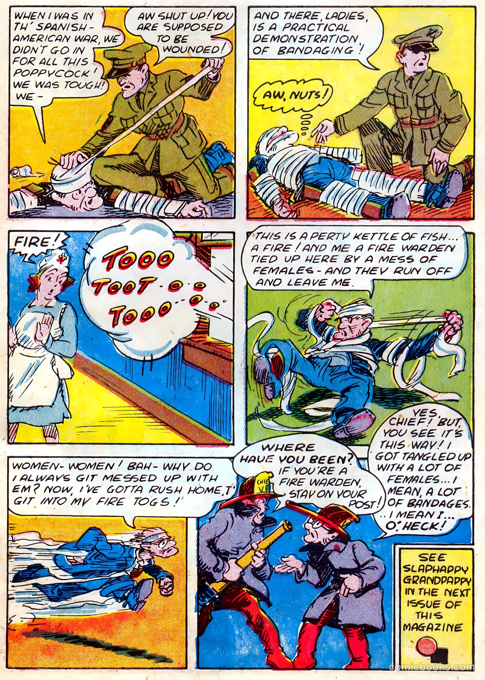 Blue Circle Comics #4 (1944) — page 49 of 52