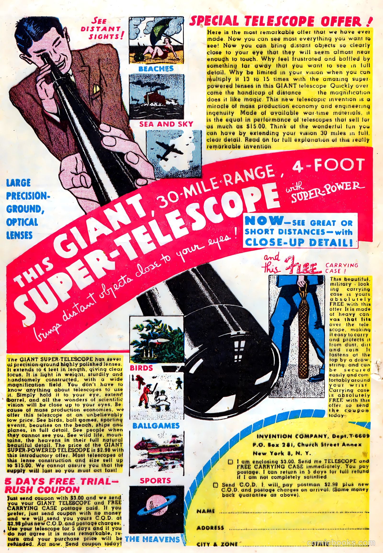 Blue Circle Comics #4 (1944) — page 50 of 52
