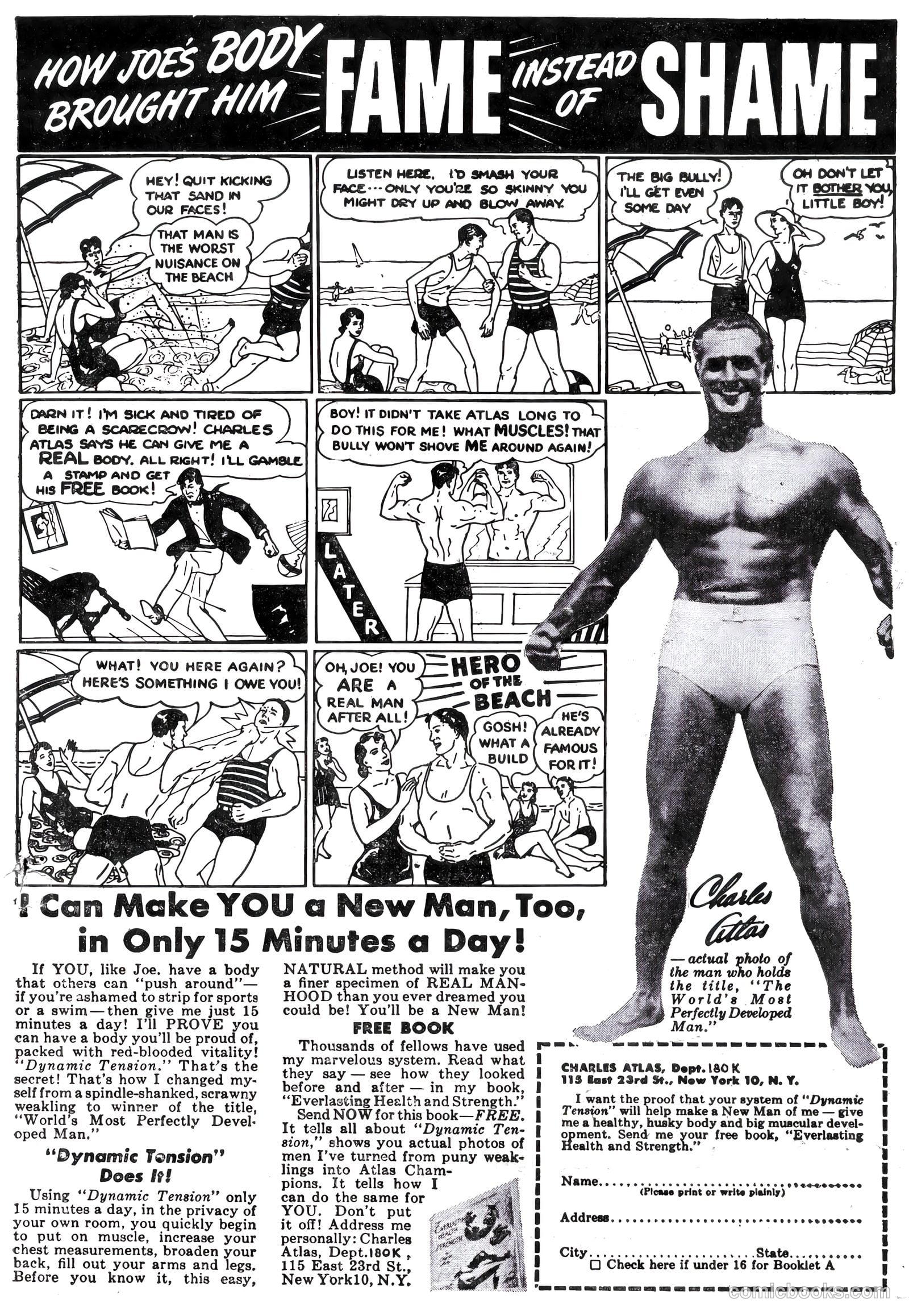 Blue Circle Comics #4 (1944) — page 51 of 52