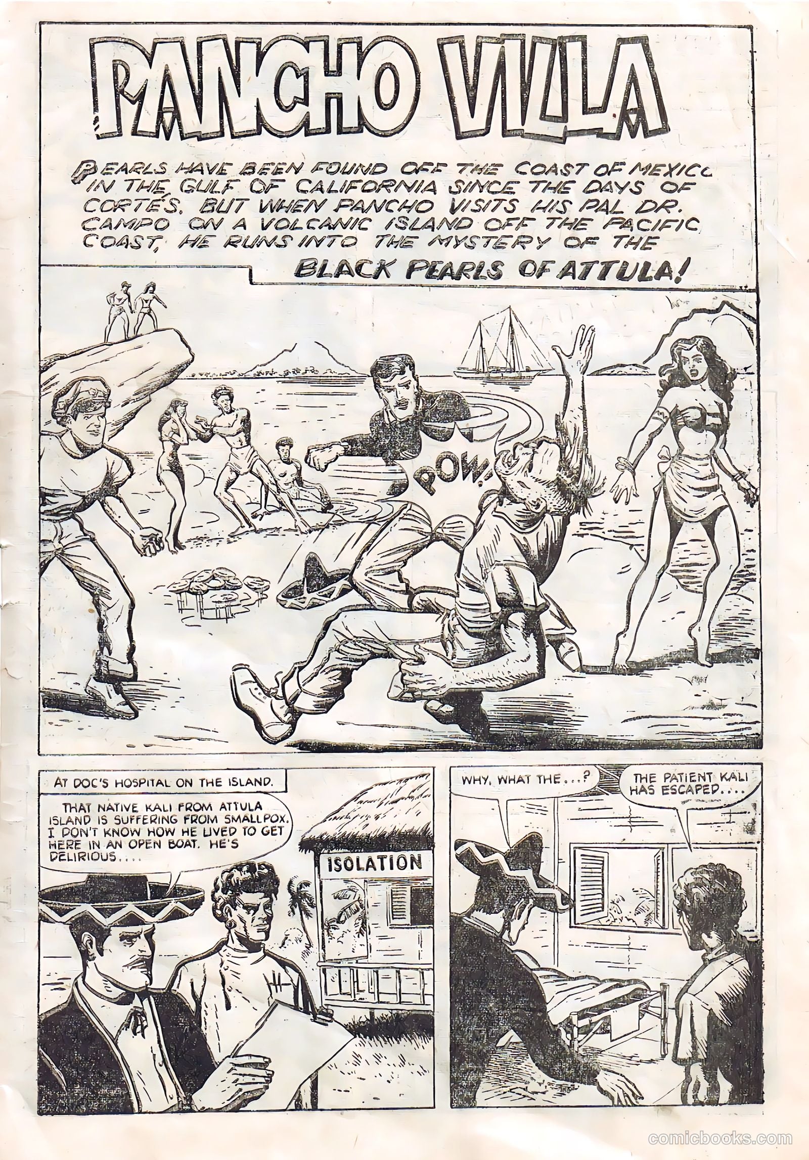 Pancho Villa #36 (1950) — page 3 of 28