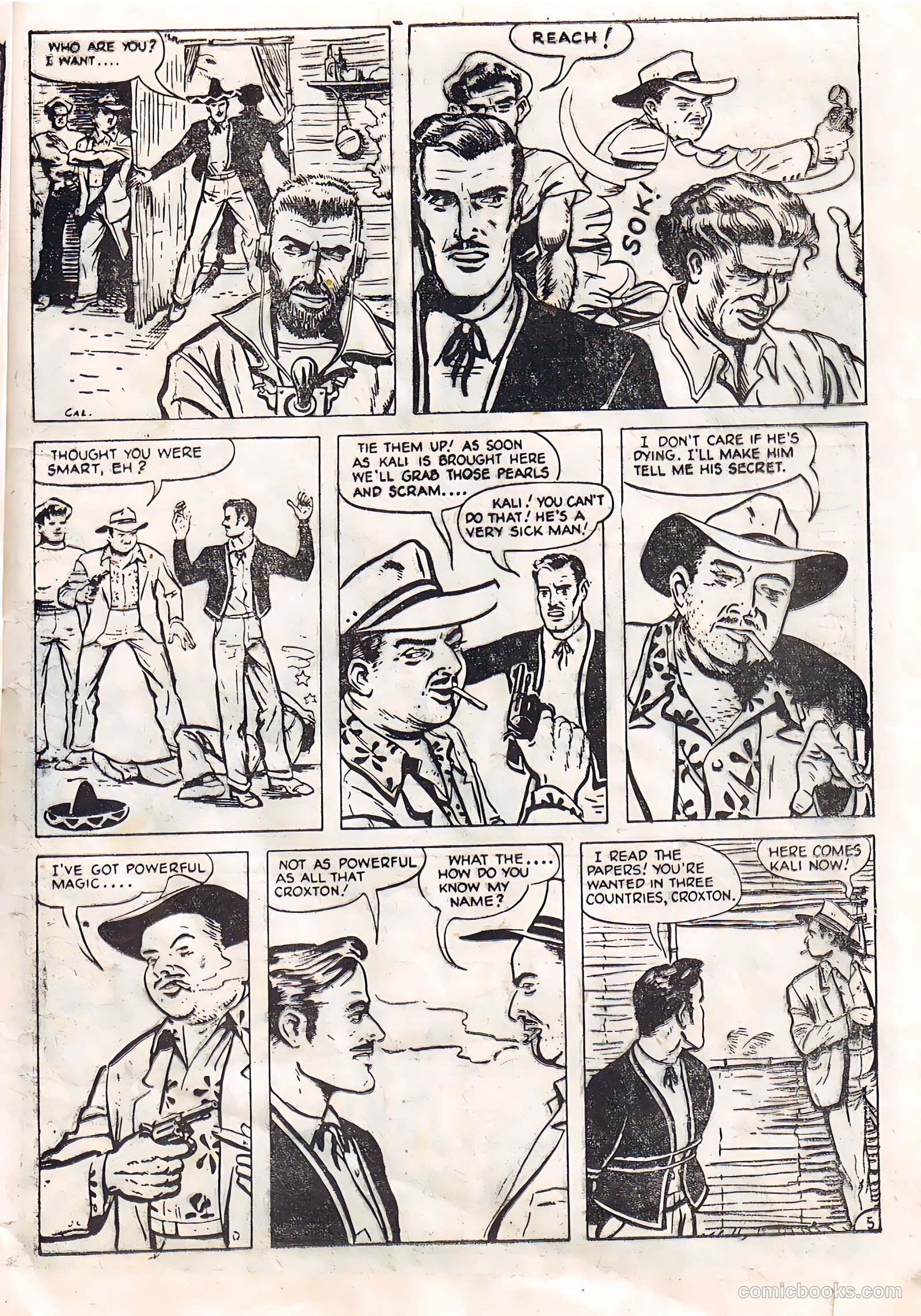 Pancho Villa #36 (1950) — page 7 of 28