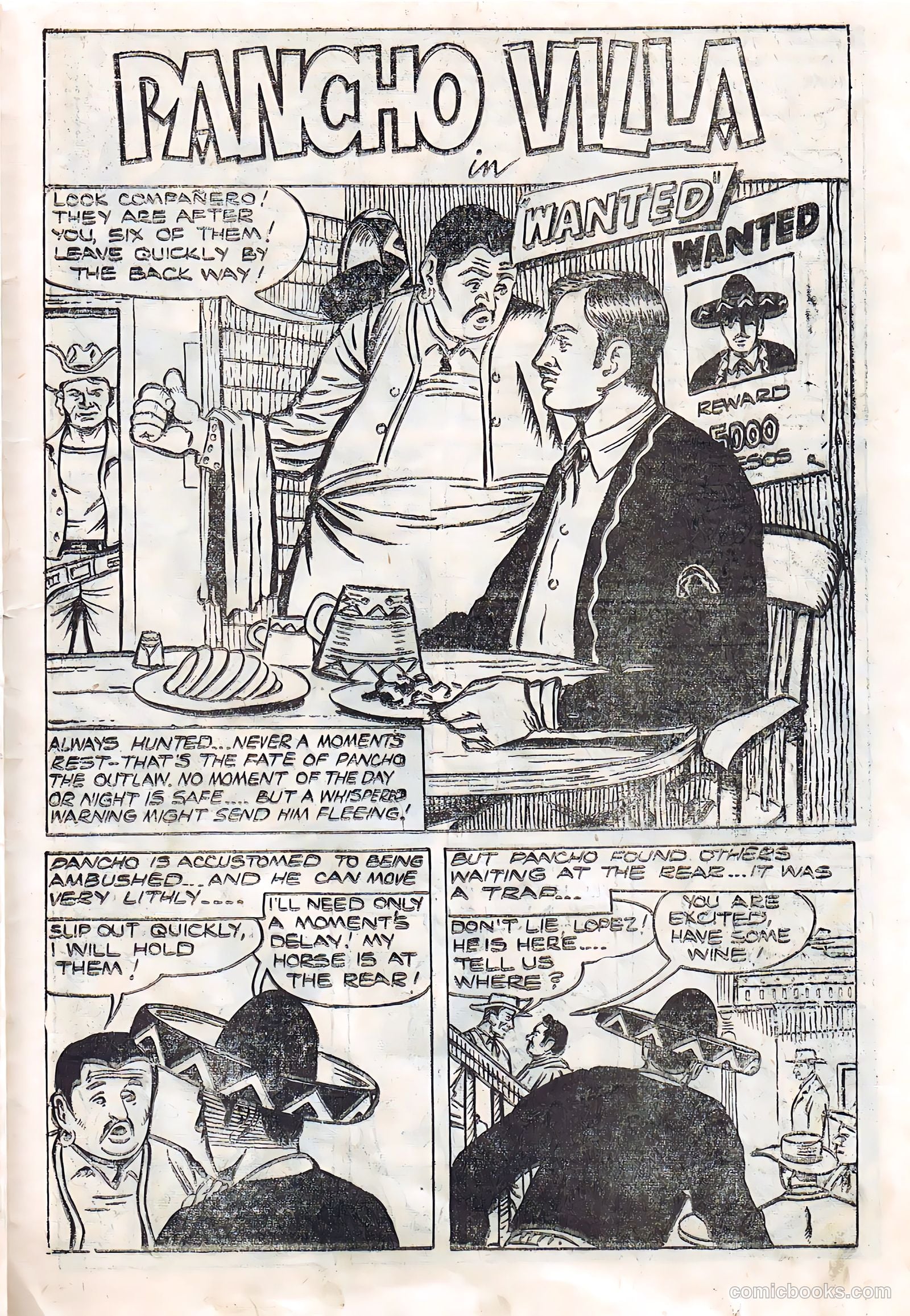 Pancho Villa #36 (1950) — page 19 of 28