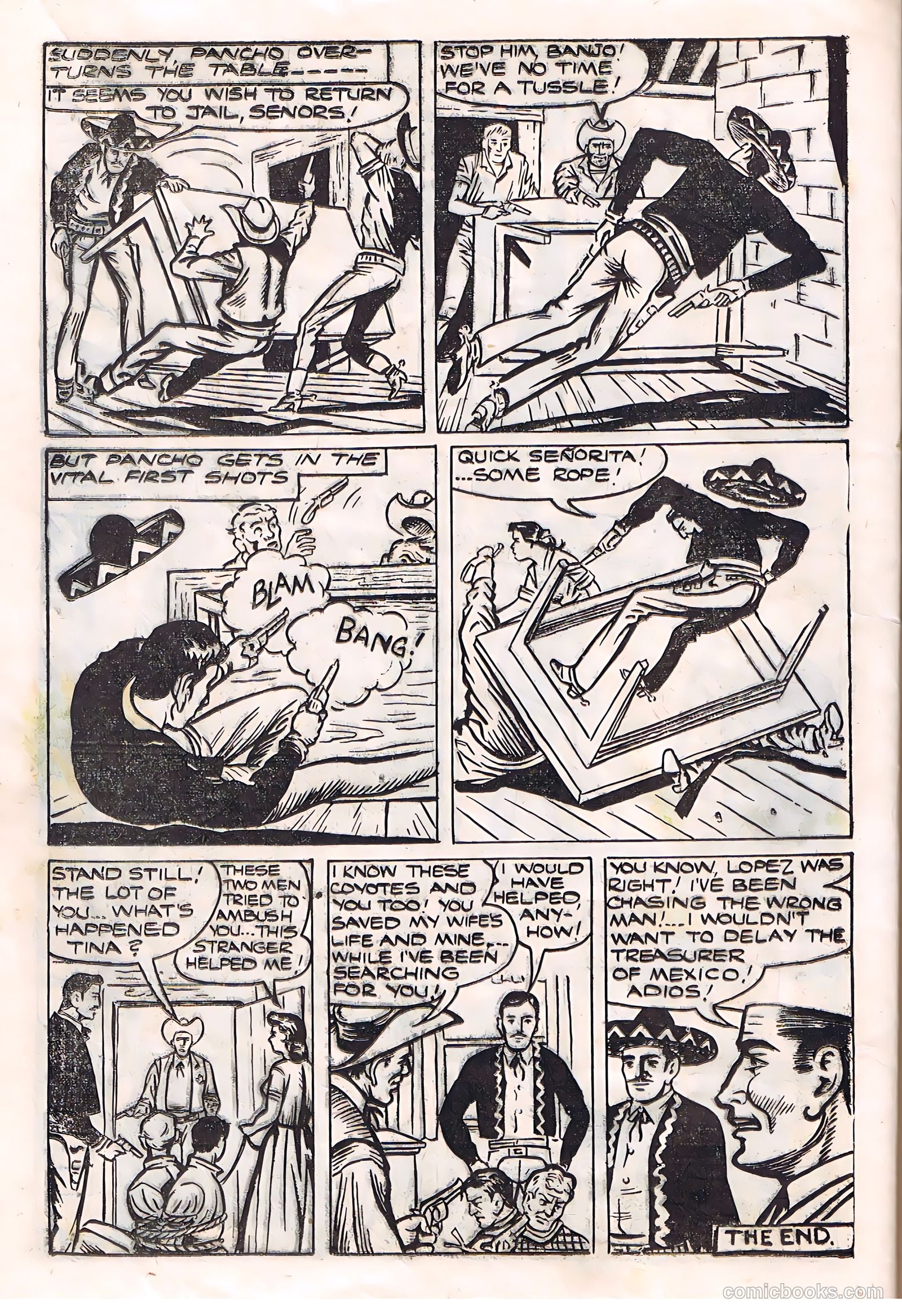 Pancho Villa #36 (1950) — page 22 of 28