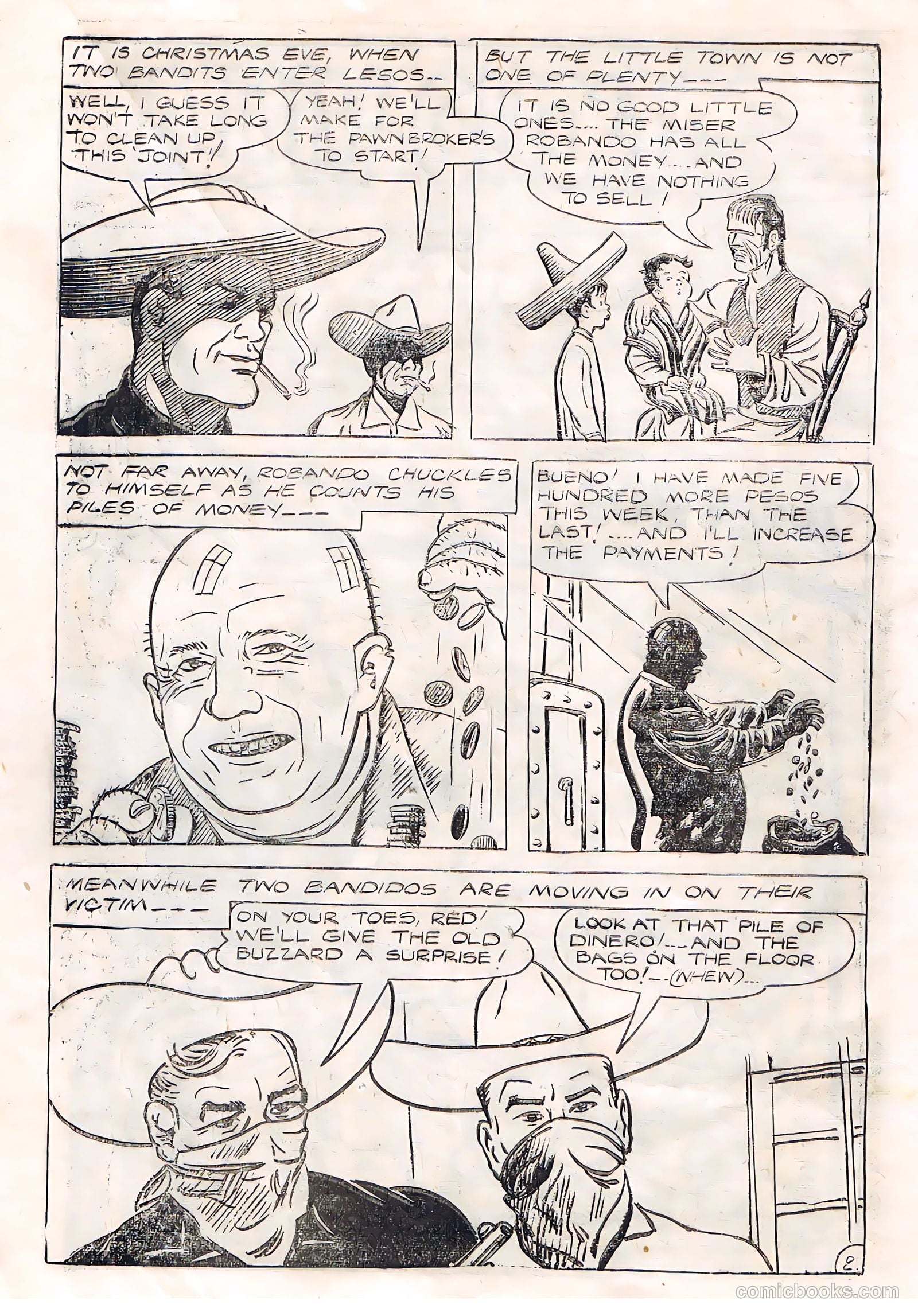 Pancho Villa #36 (1950) — page 24 of 28