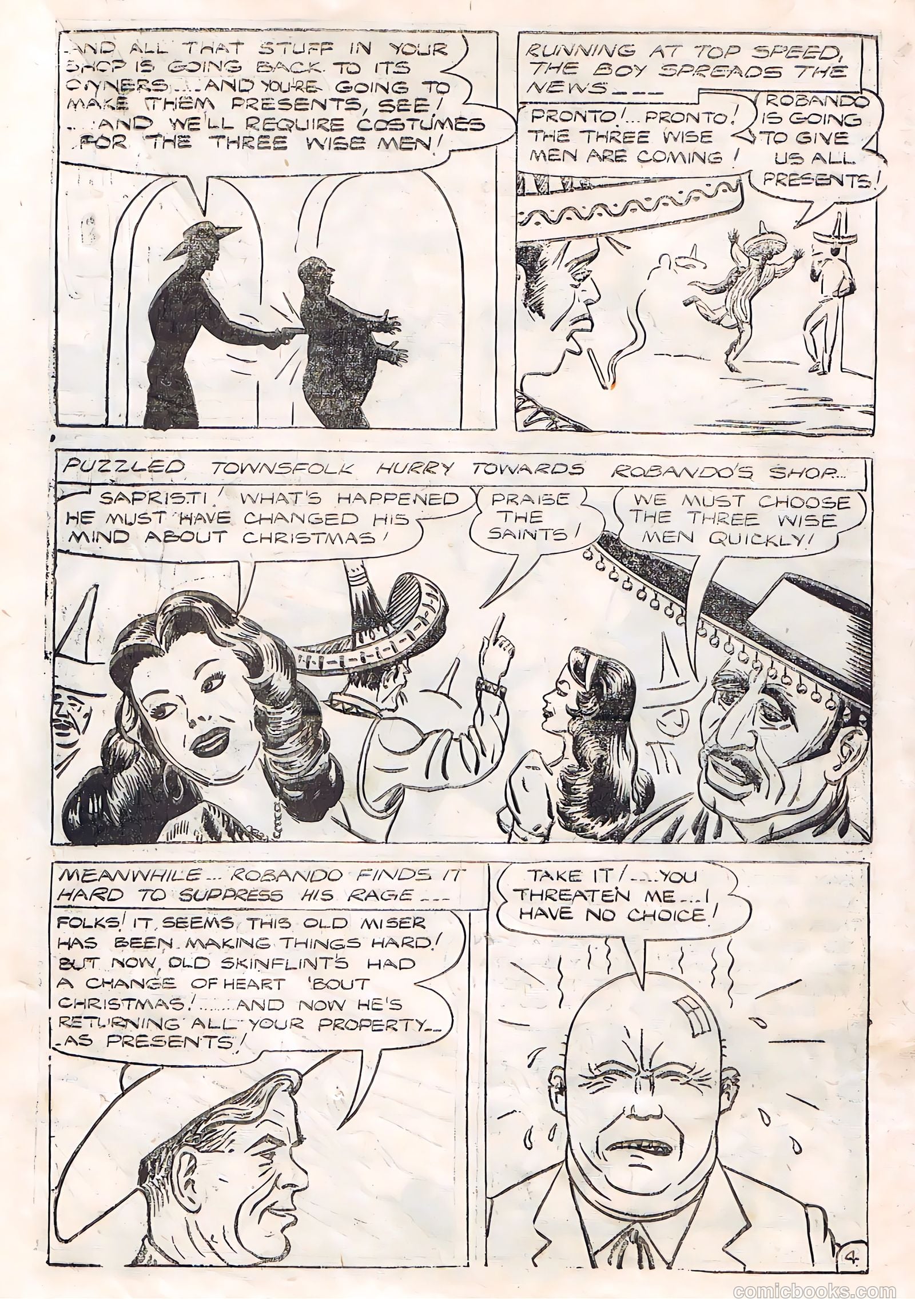Pancho Villa #36 (1950) — page 26 of 28