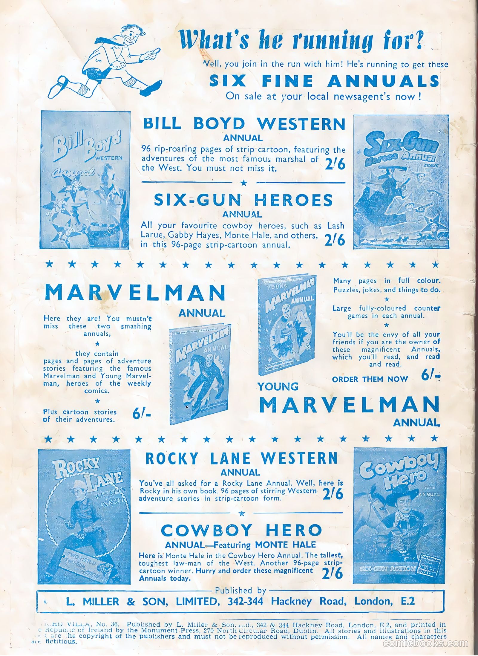 Pancho Villa #36 (1950) — page 28 of 28