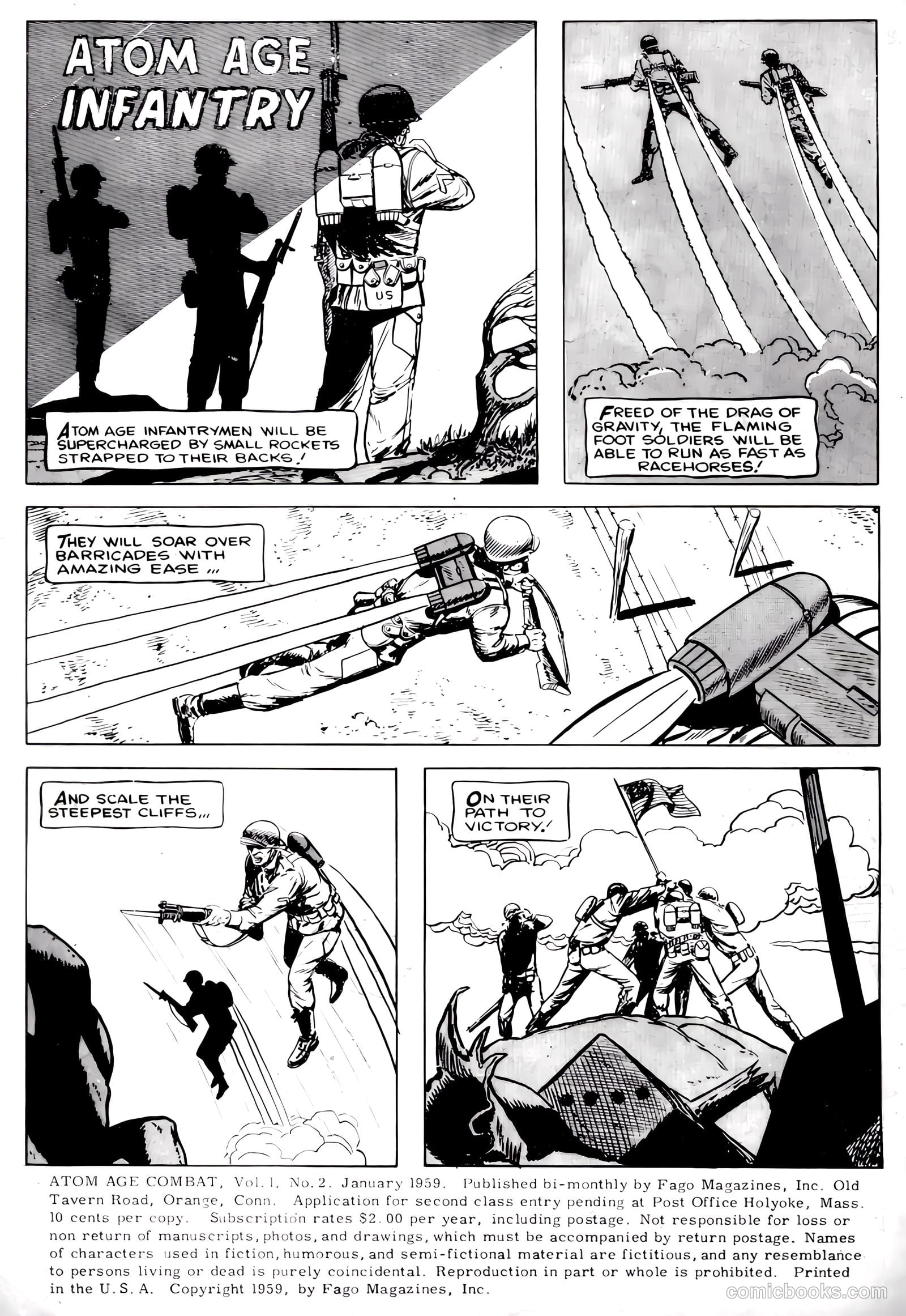 Atom-Age Combat #2 (1958) — page 2 of 36