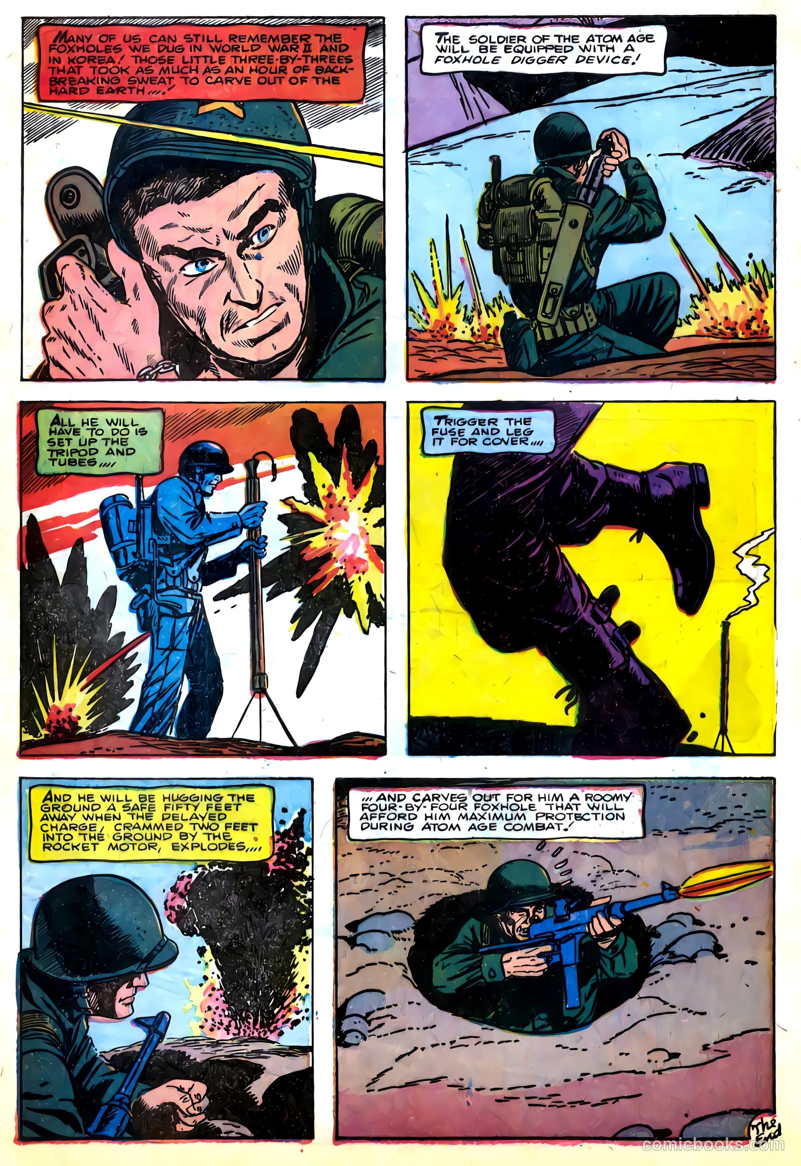 Atom-Age Combat #2 (1958) — page 10 of 36