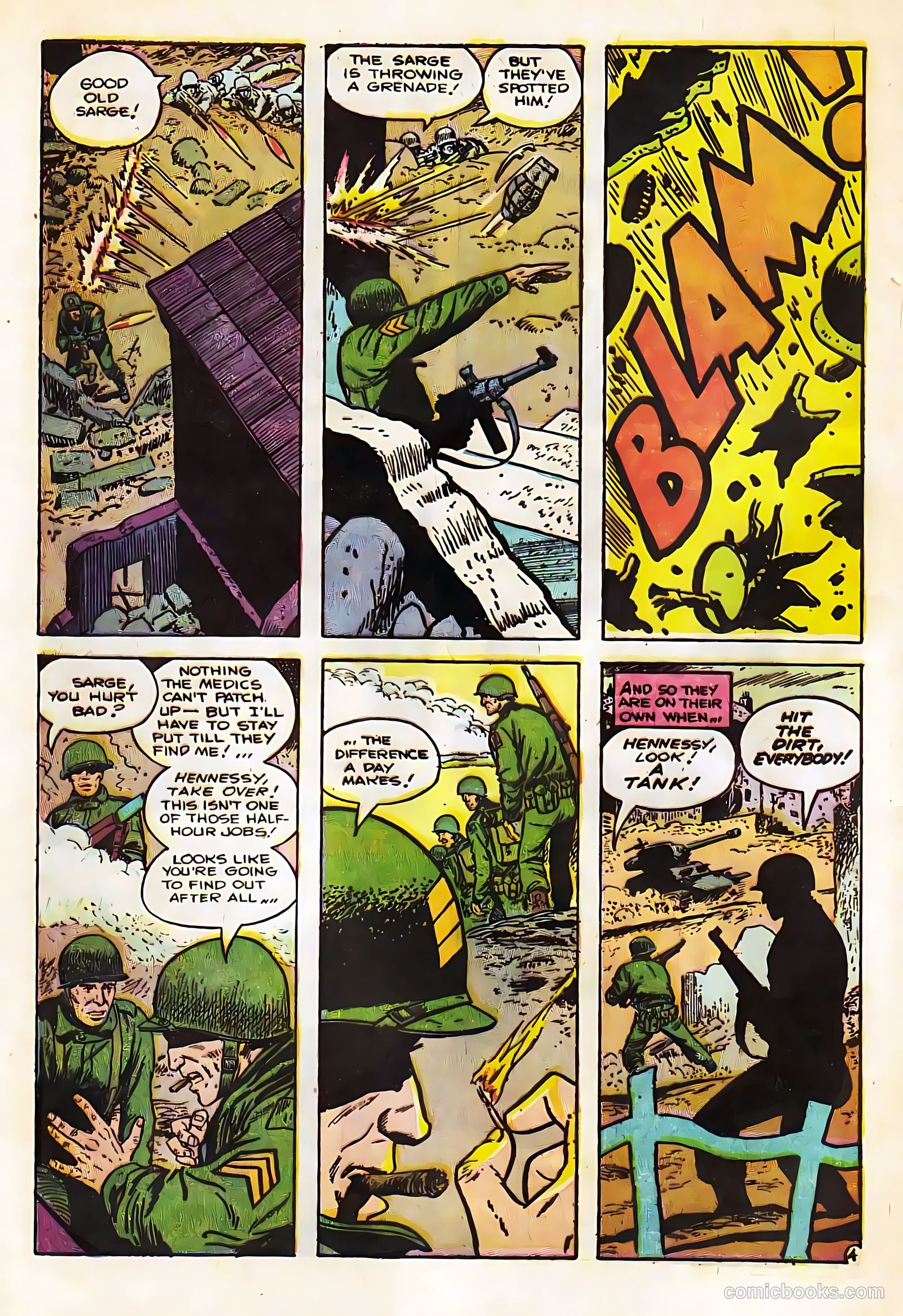 Atom-Age Combat #3 (1958) — page 6 of 36