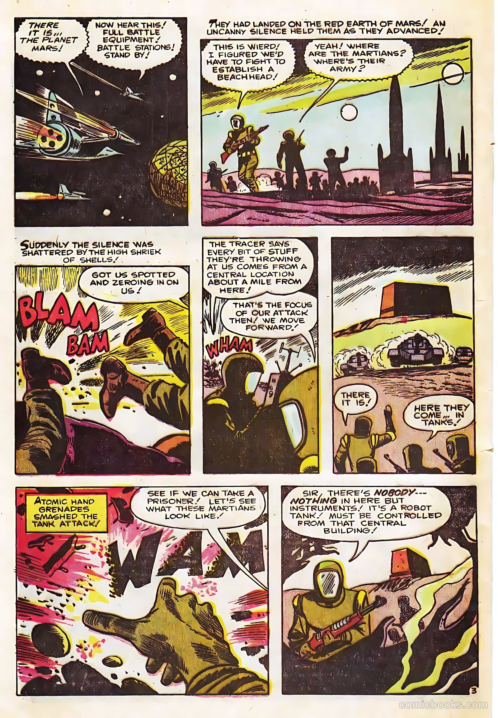 Atom-Age Combat #3 (1958) — page 34 of 36