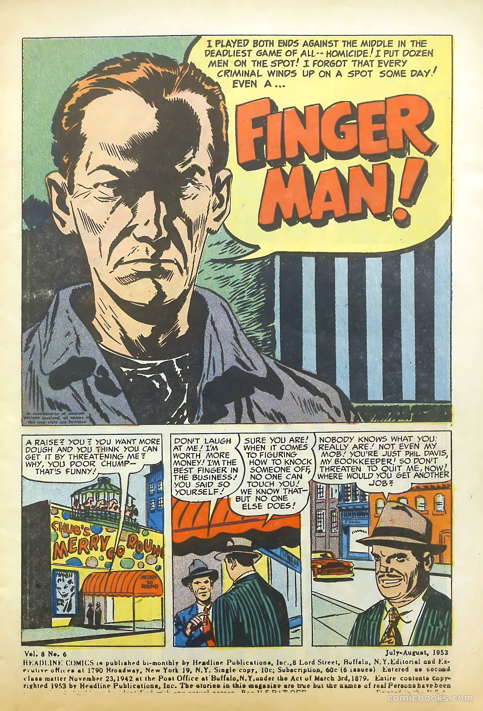 Headline Comics #60 (1949) — page 3 of 36