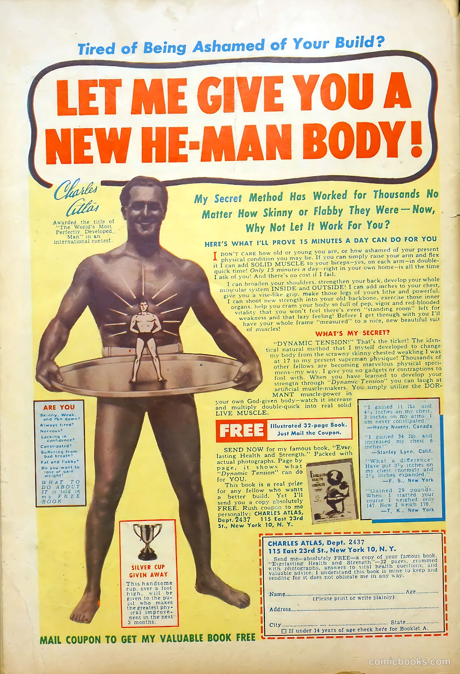 Headline Comics #60 (1949) — page 36 of 36