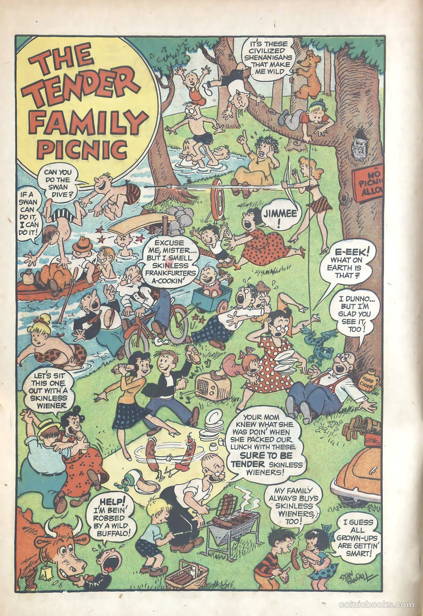 tender family comics #nn (1950) — page 2 of 16