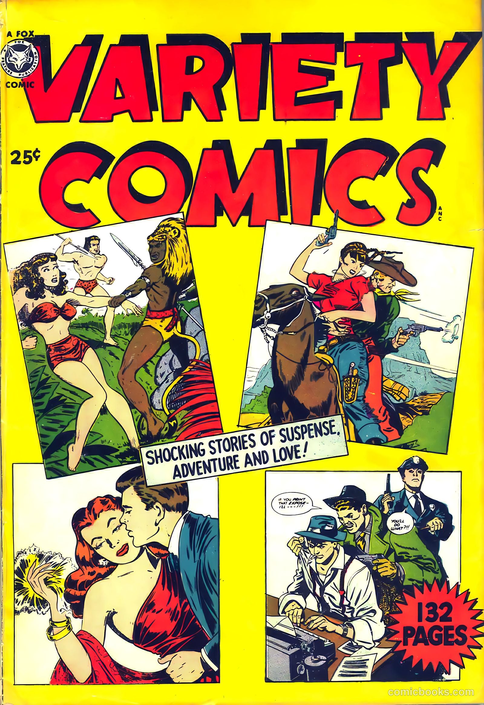 Variety Comics #1