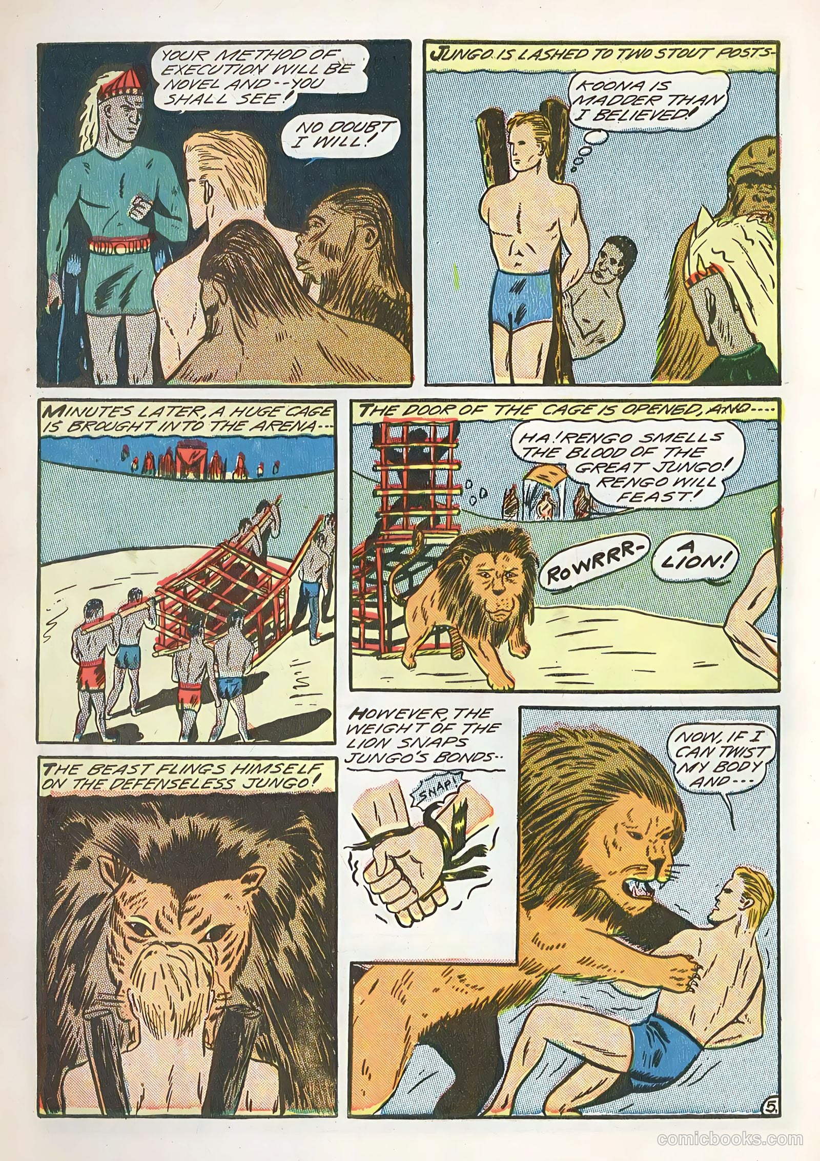 Variety Comics #2 (1950) — page 32 of 36