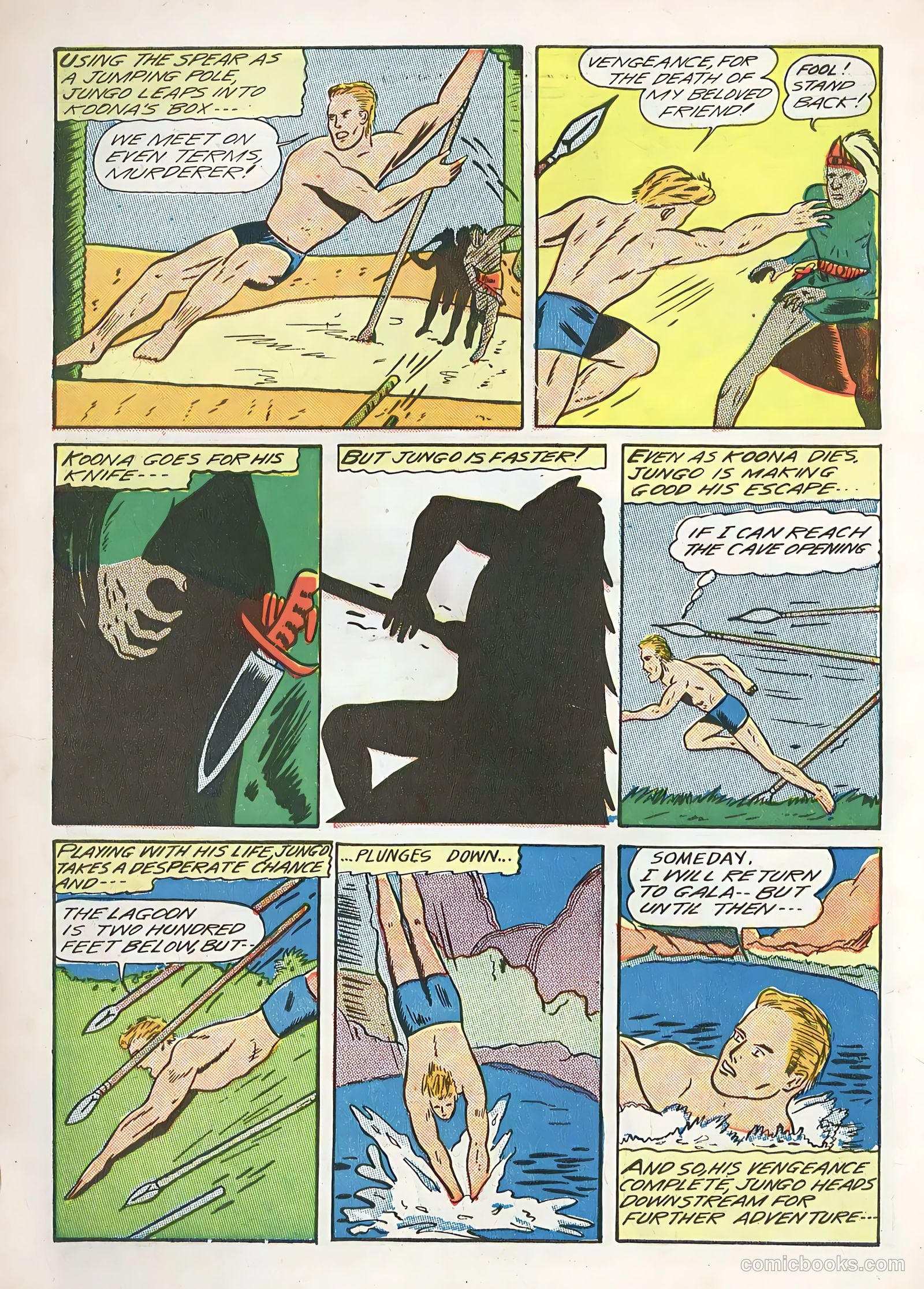 Variety Comics #2 (1950) — page 34 of 36
