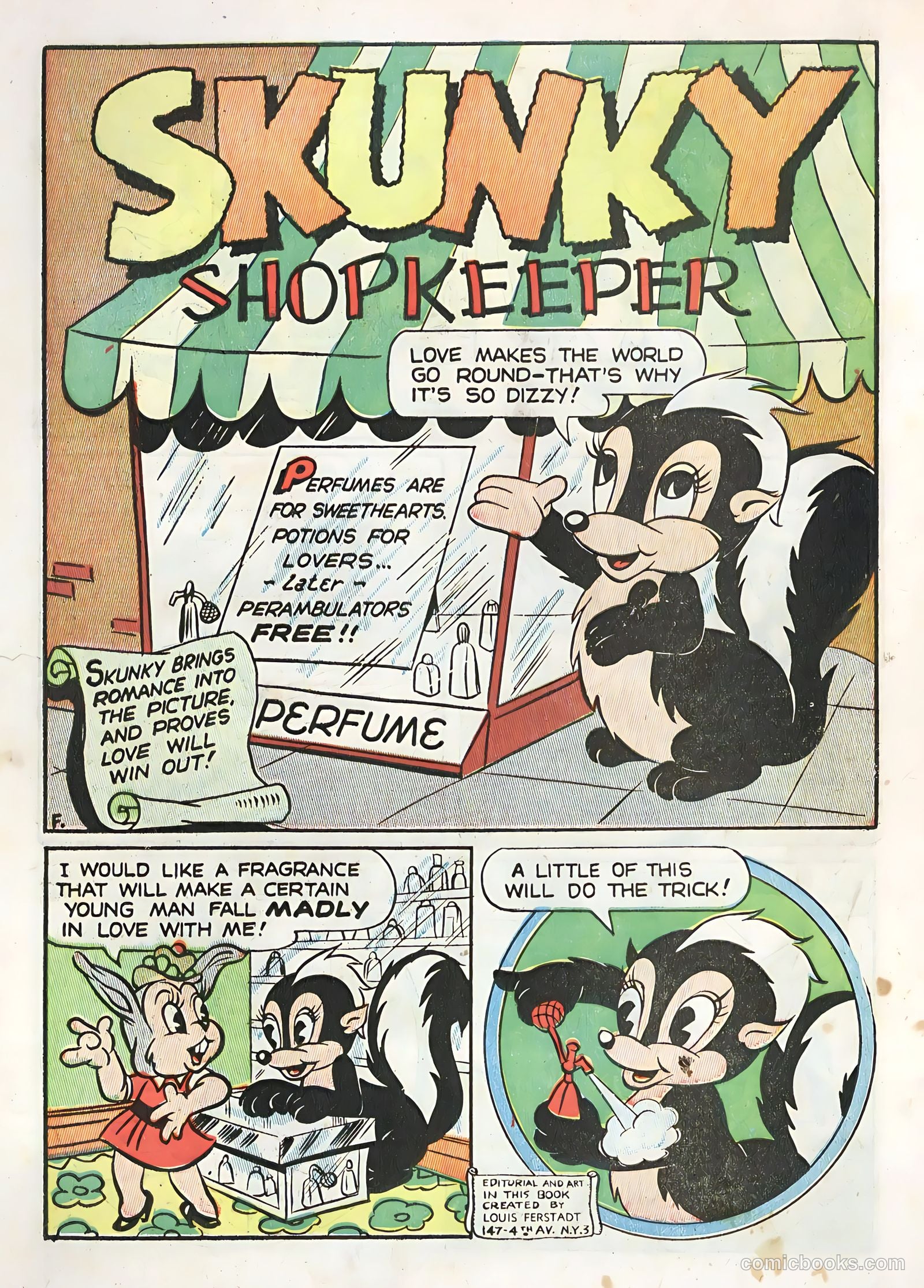 Funland #1 (1950) — page 3 of 36