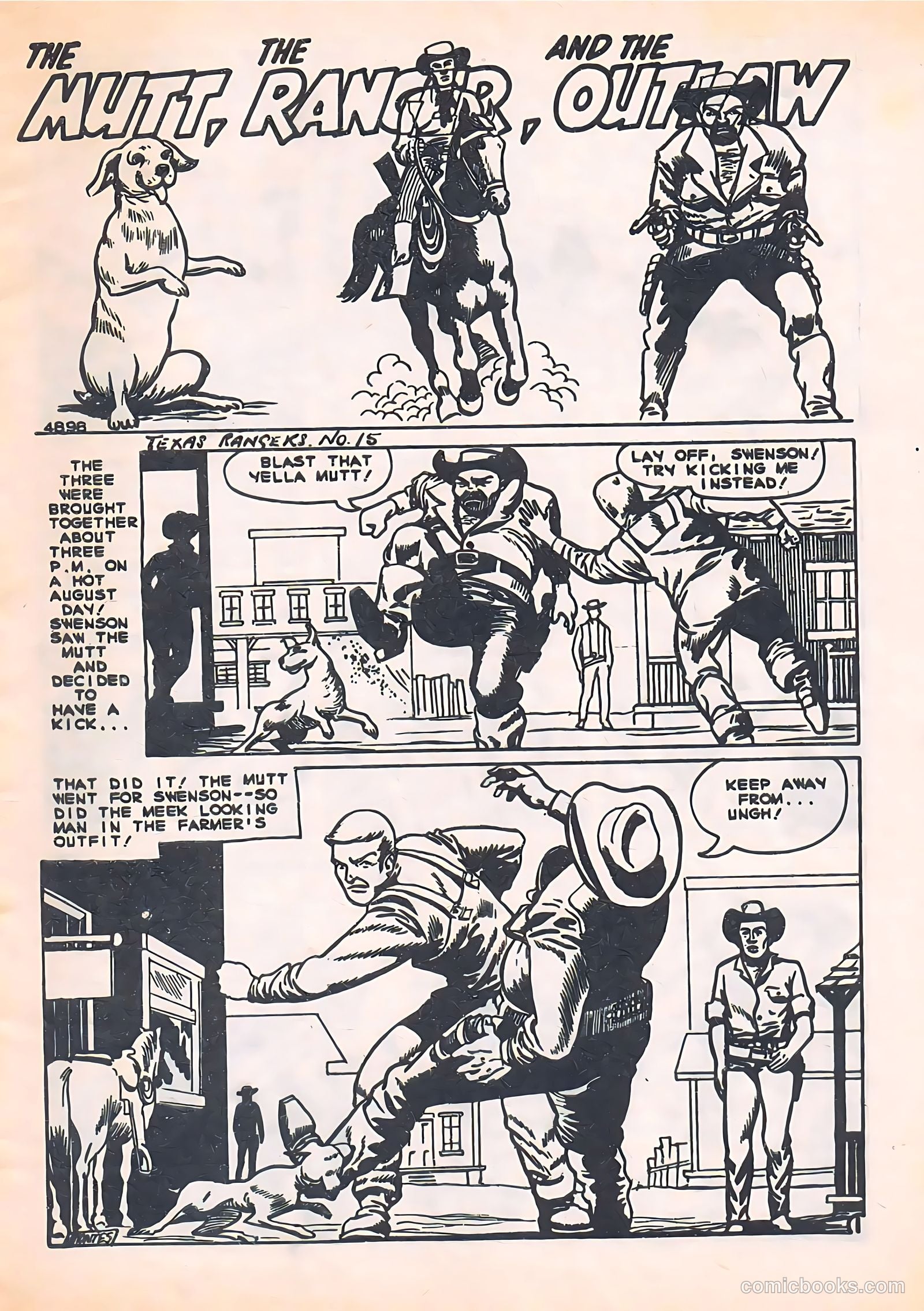 Texas Rangers UK #15 — page 3 of 28