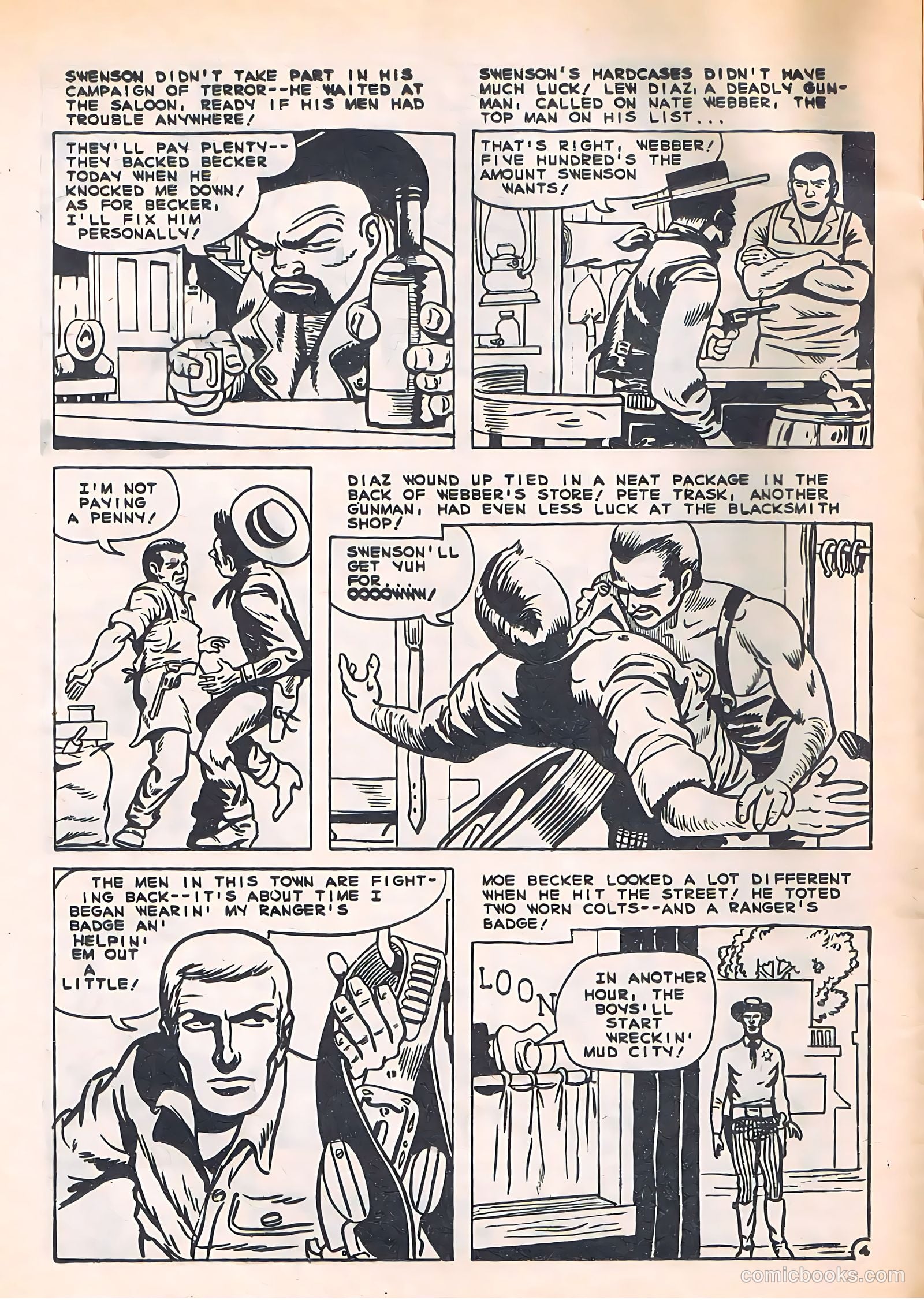 Texas Rangers UK #15 — page 6 of 28