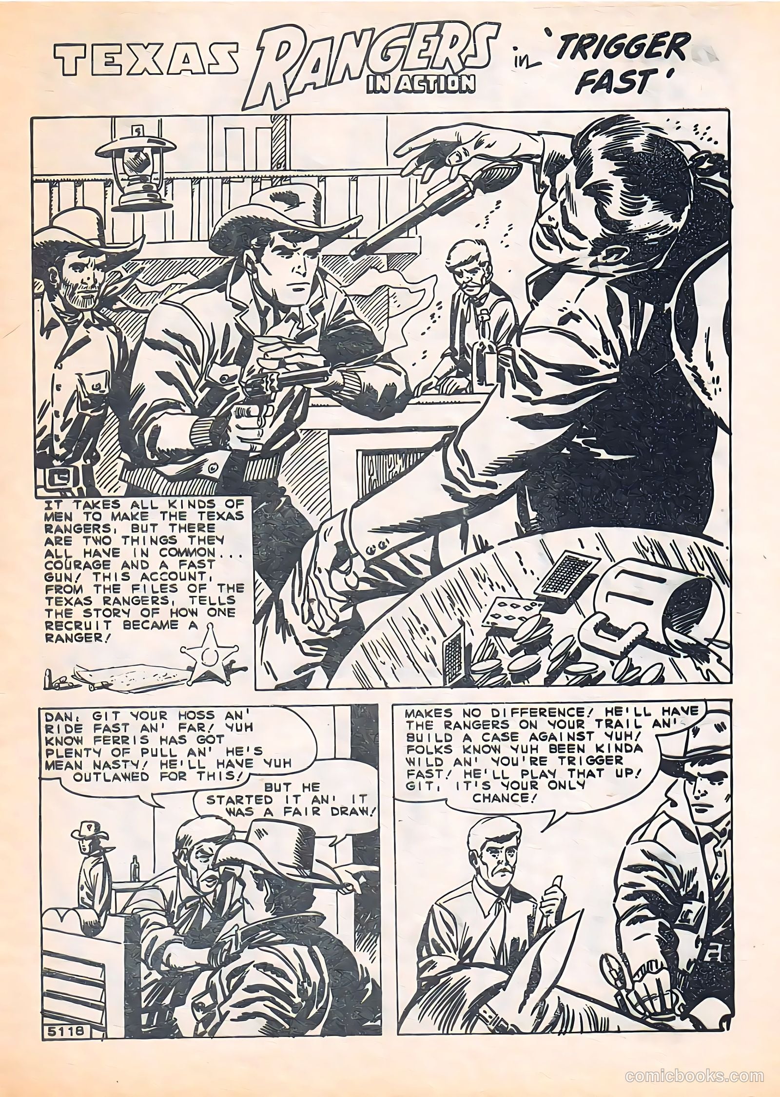 Texas Rangers UK #15 — page 9 of 28