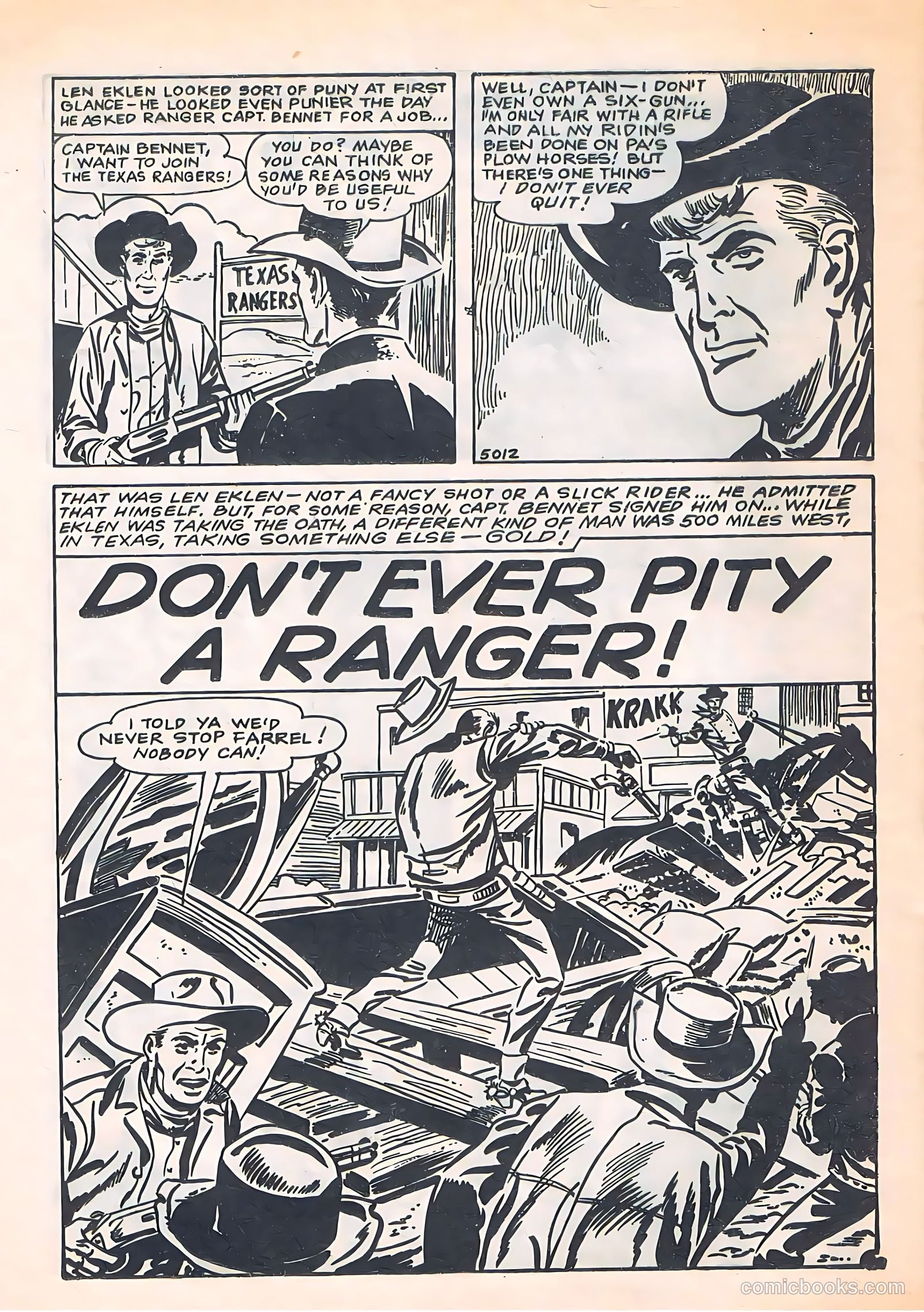 Texas Rangers UK #15 — page 22 of 28